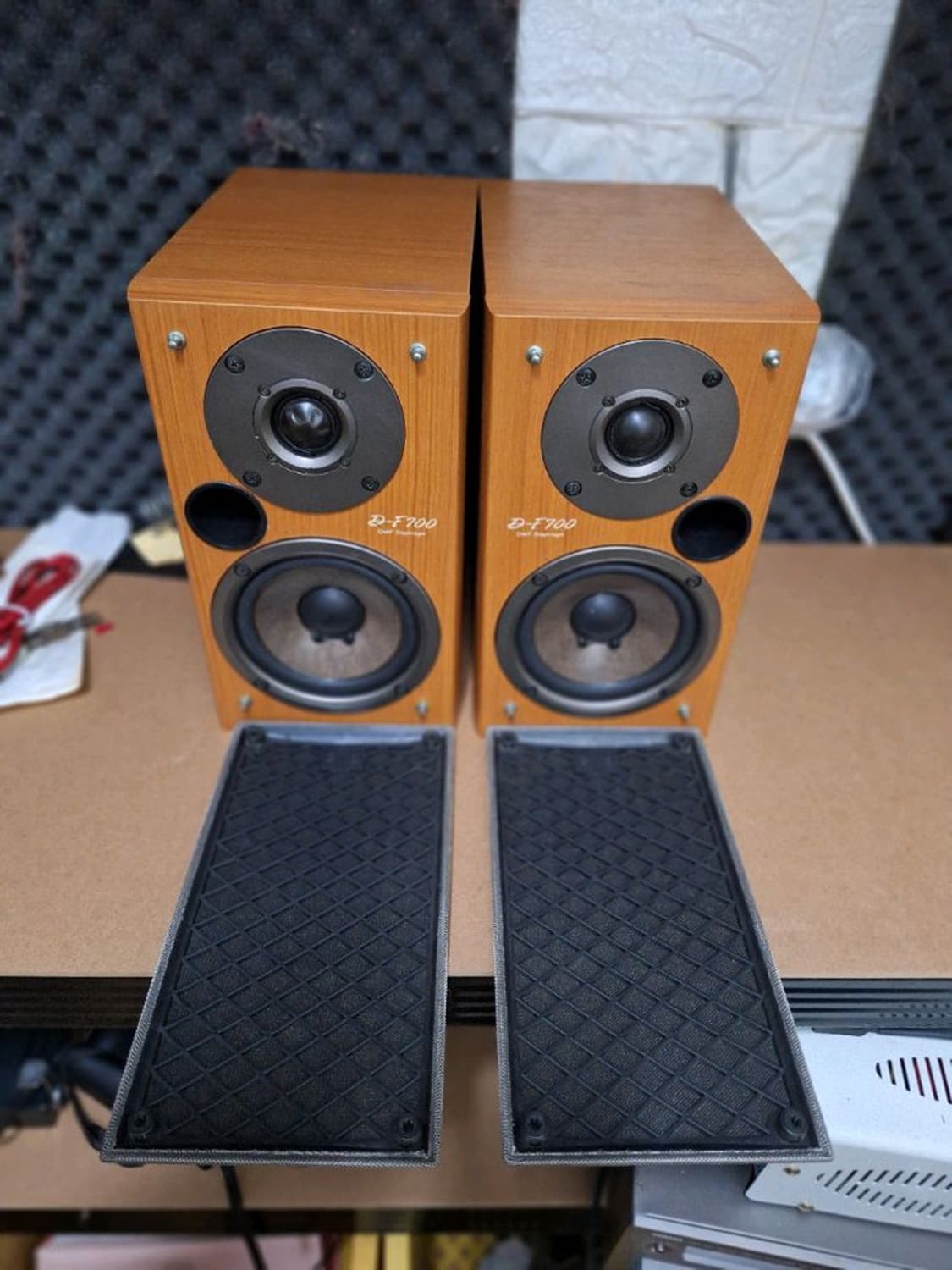 온쿄 d-f700 빈티지 스피커 1조/ 레트로 오디오 앤틱 인테리어 카페 상품이미지1