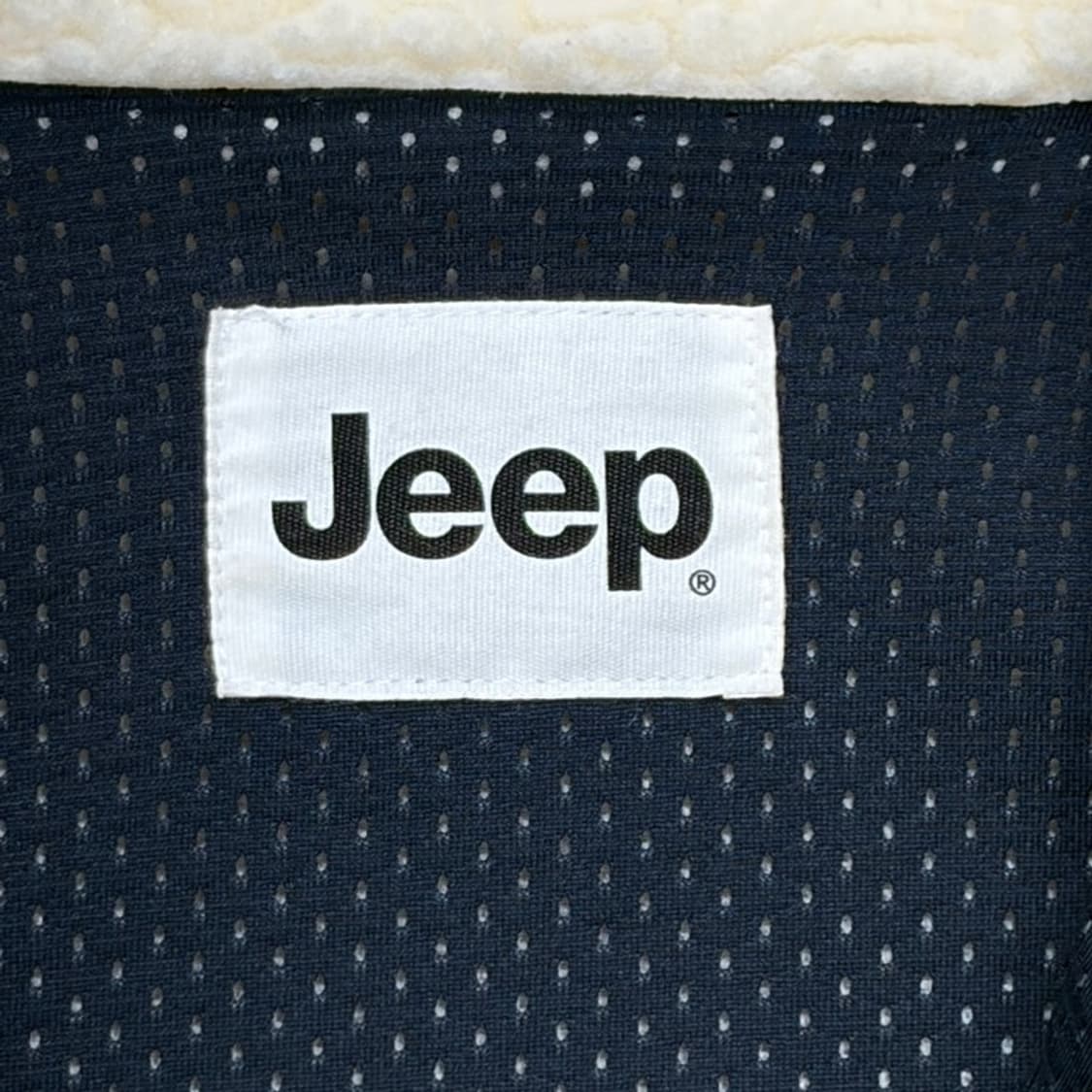 JEEP 크림 플리스 M 상품이미지5
