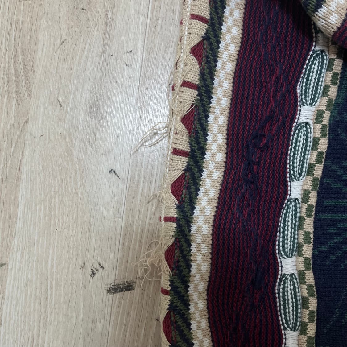 코튼 트레이더스 빈티지 아메카지 패턴 코튼 니트 L(100) 상품이미지5