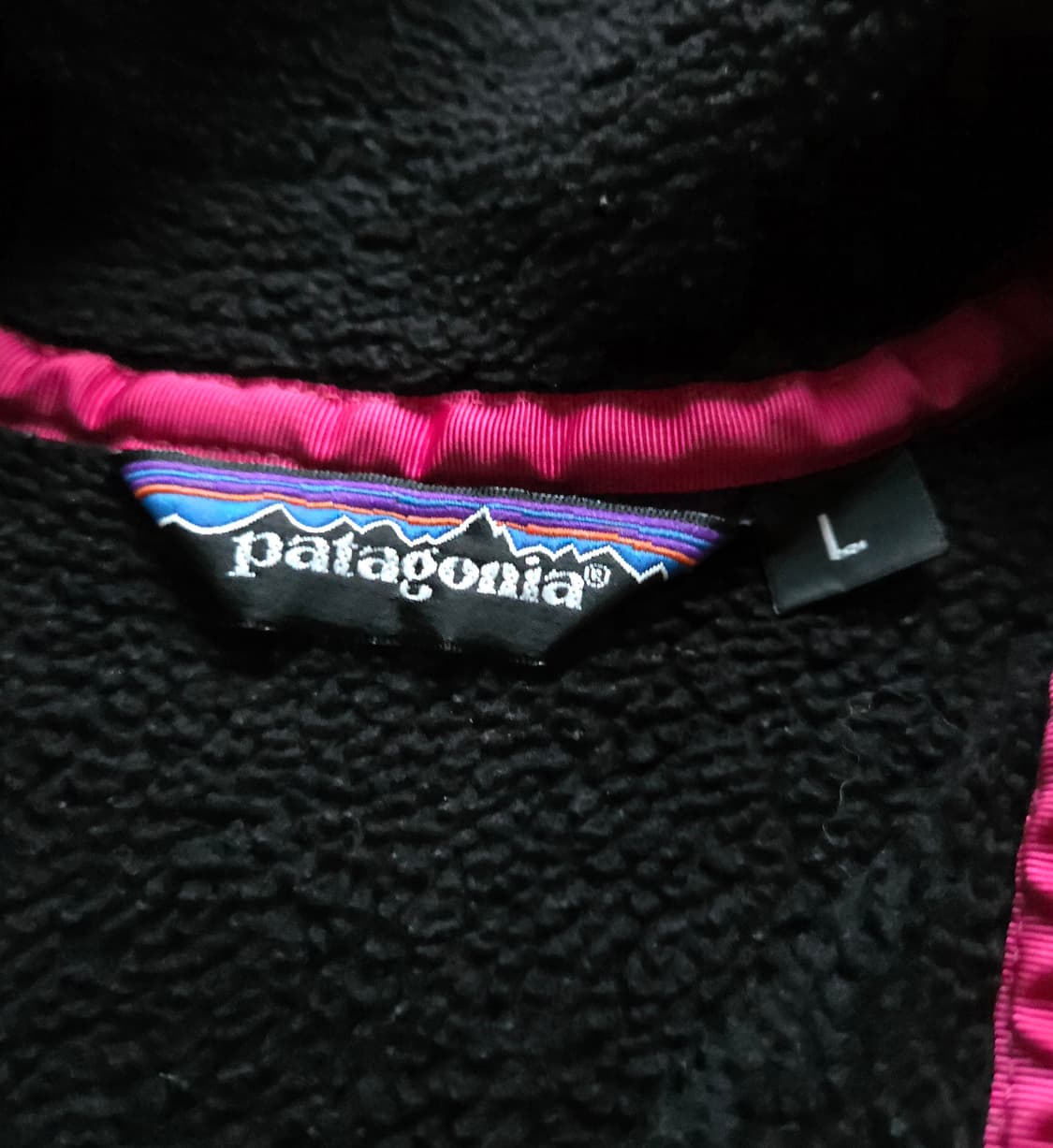 (L)파타고니아 90s~ 신칠라 vtg블랙 컬러 플리스 후리스 상품이미지4