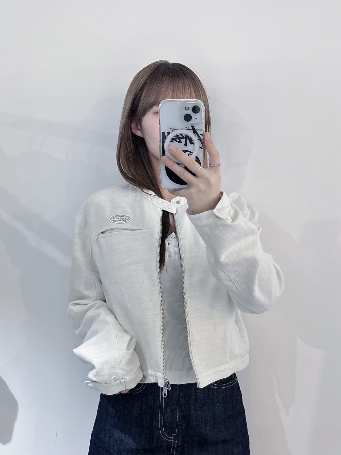 마리께 프랑소와저버 논카라 자켓 상품이미지2