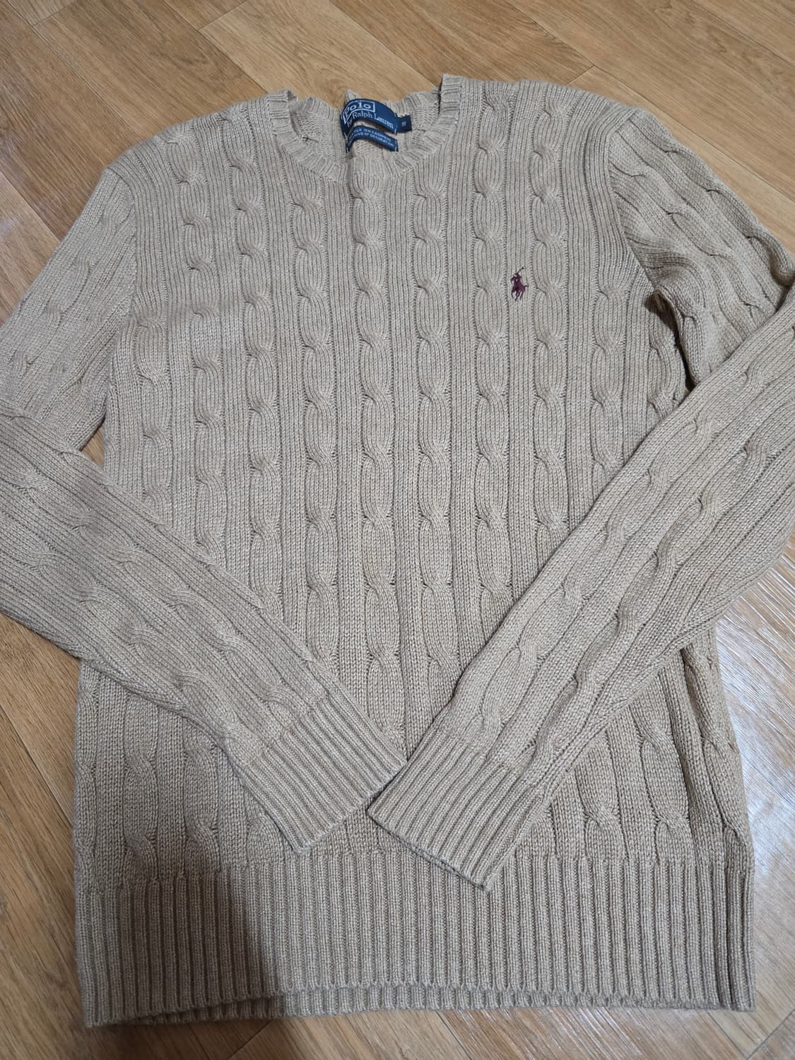 폴로 랄프로렌 실크 케이블 니트 상품이미지4