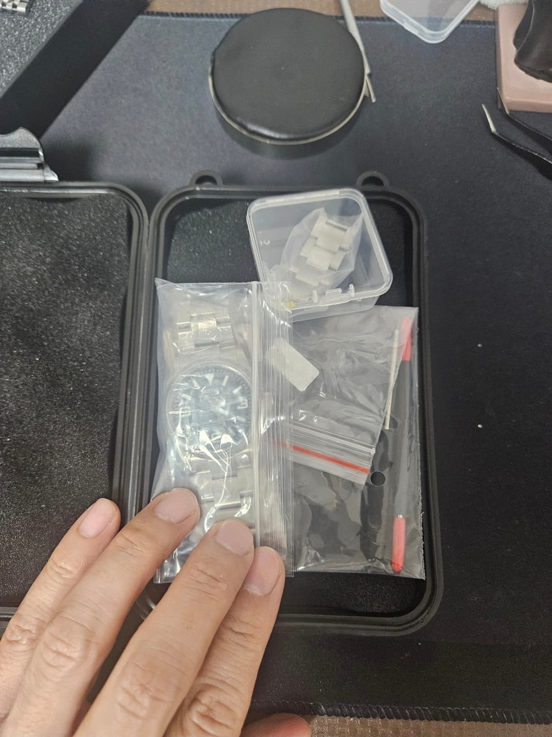 세이코 커스텀 오토매틱 익스플로러 36mm 오토매틱 상품이미지6