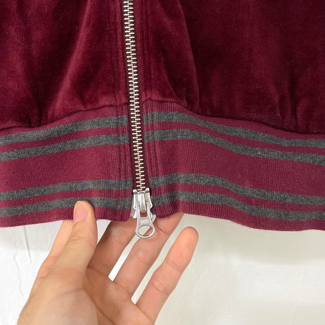 빈티지 벨벳 트랙 재킷 상품이미지4