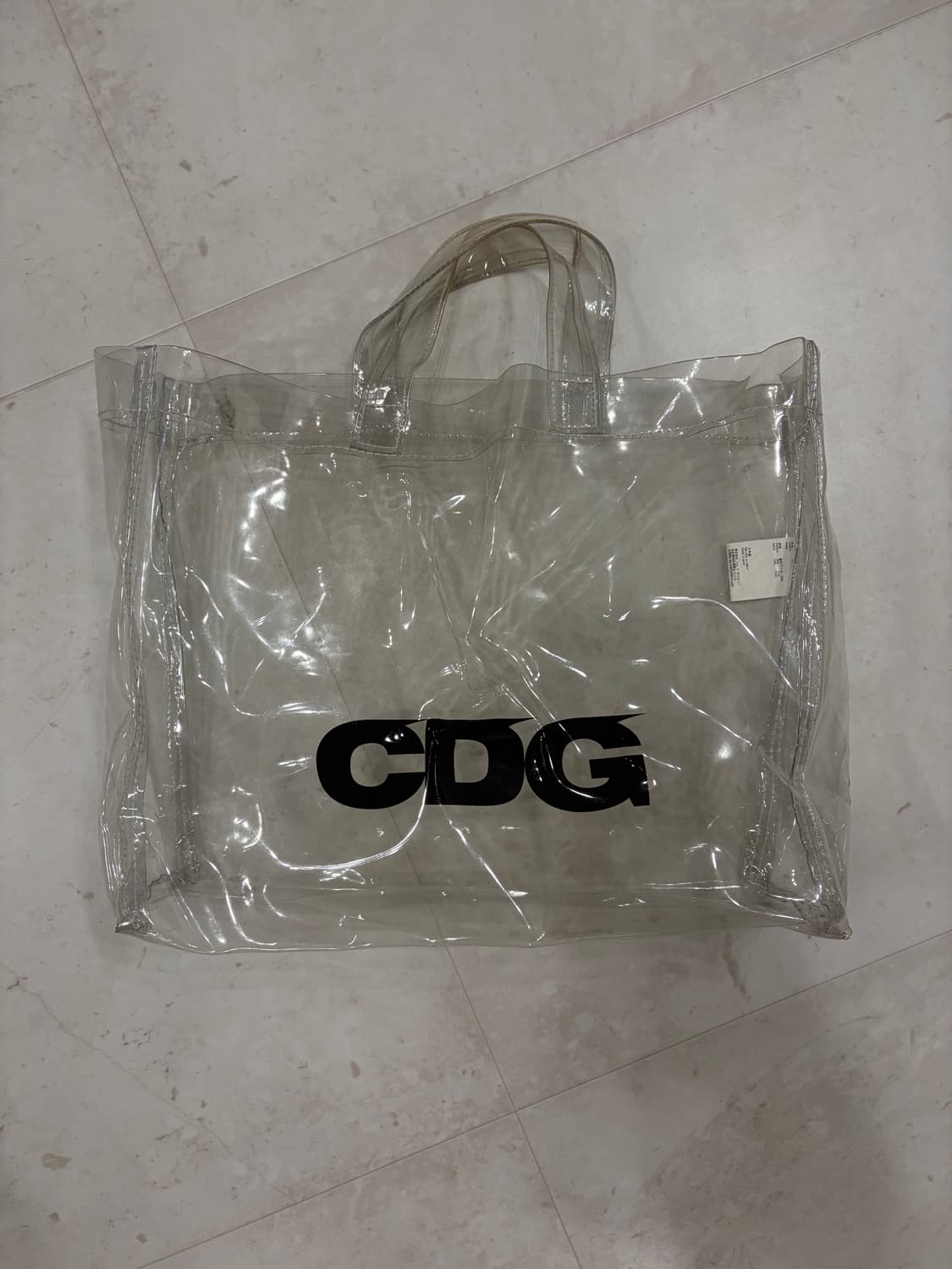 꼼데가르송 pvc백 상품이미지1