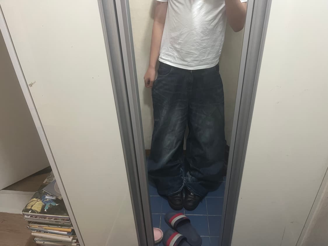 사우스폴의 느낌이 강하게 나는 힙합팬츠 상품이미지3