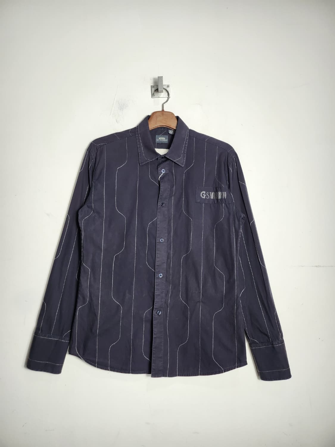 지스타 로우 데님 셔츠 상품이미지1