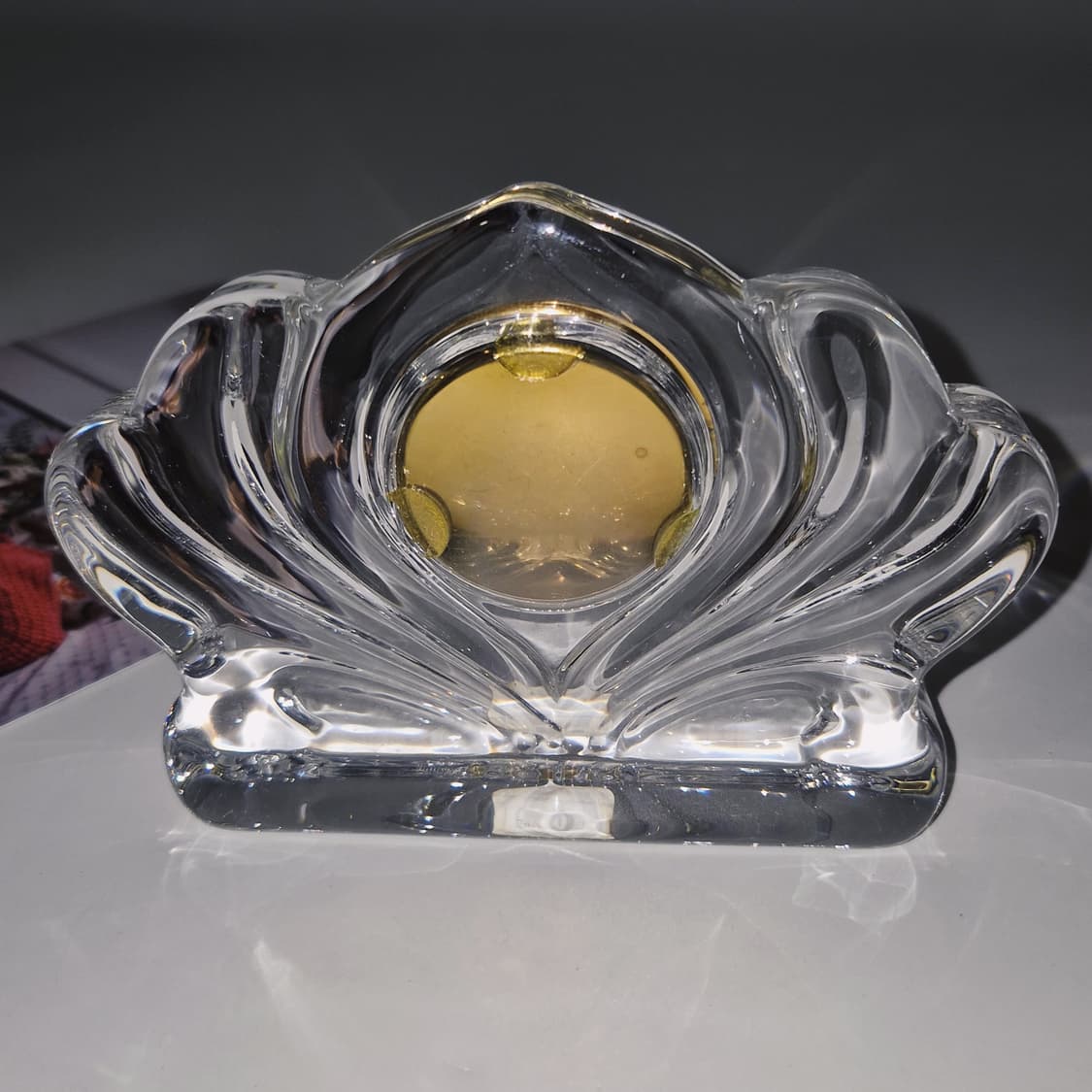 80s 노리다케 크리스탈 조개 탁상시계 상품이미지9