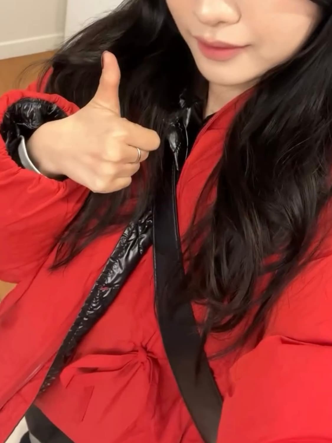 파르티멘토우먼 리버시블 셔링 후디드 푸퍼 자켓 패딩 상품이미지7