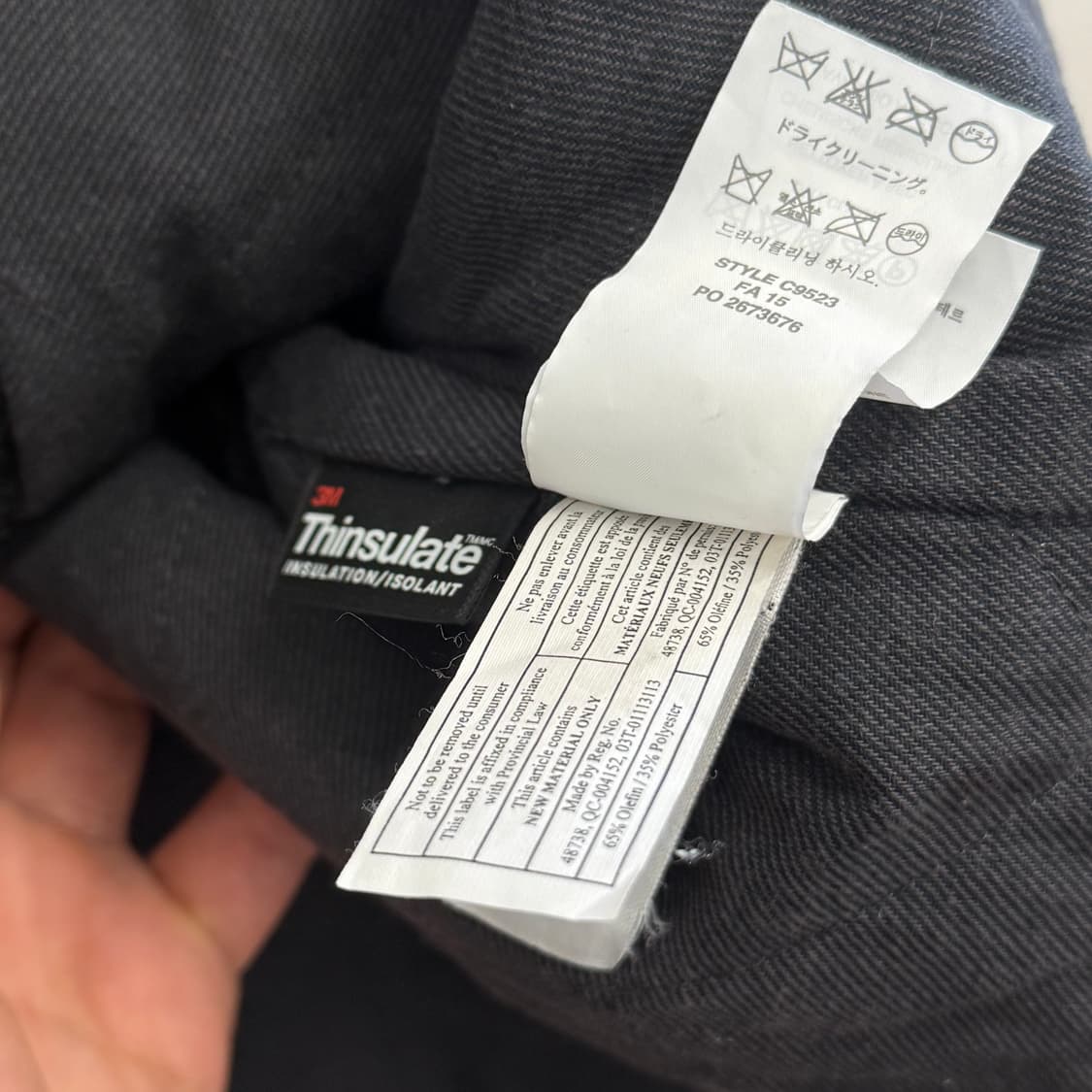 제이크루 블랙 모직 코트 (M) 상품이미지4