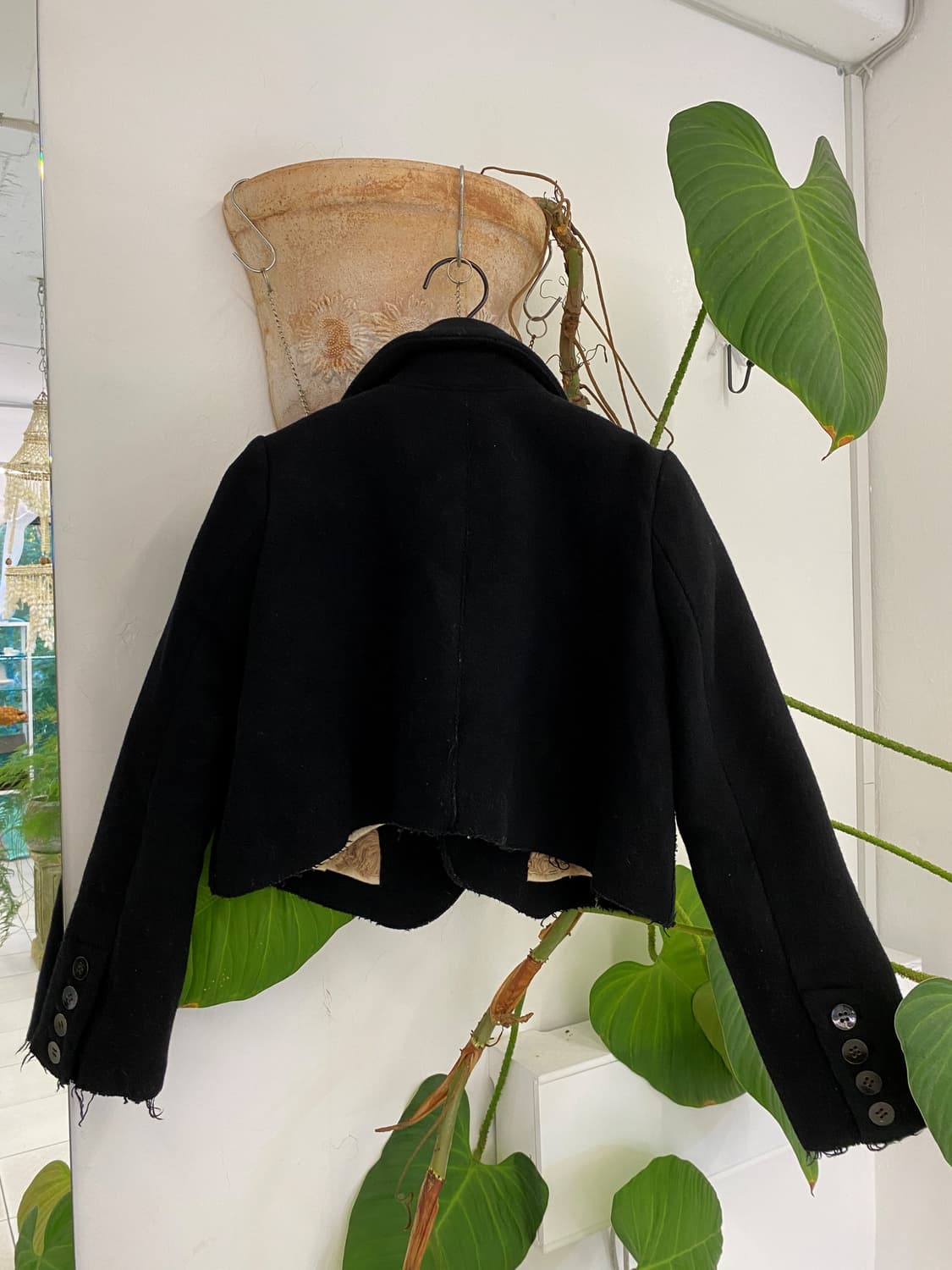 피조물 빈티지 크롭 자켓 상품이미지3