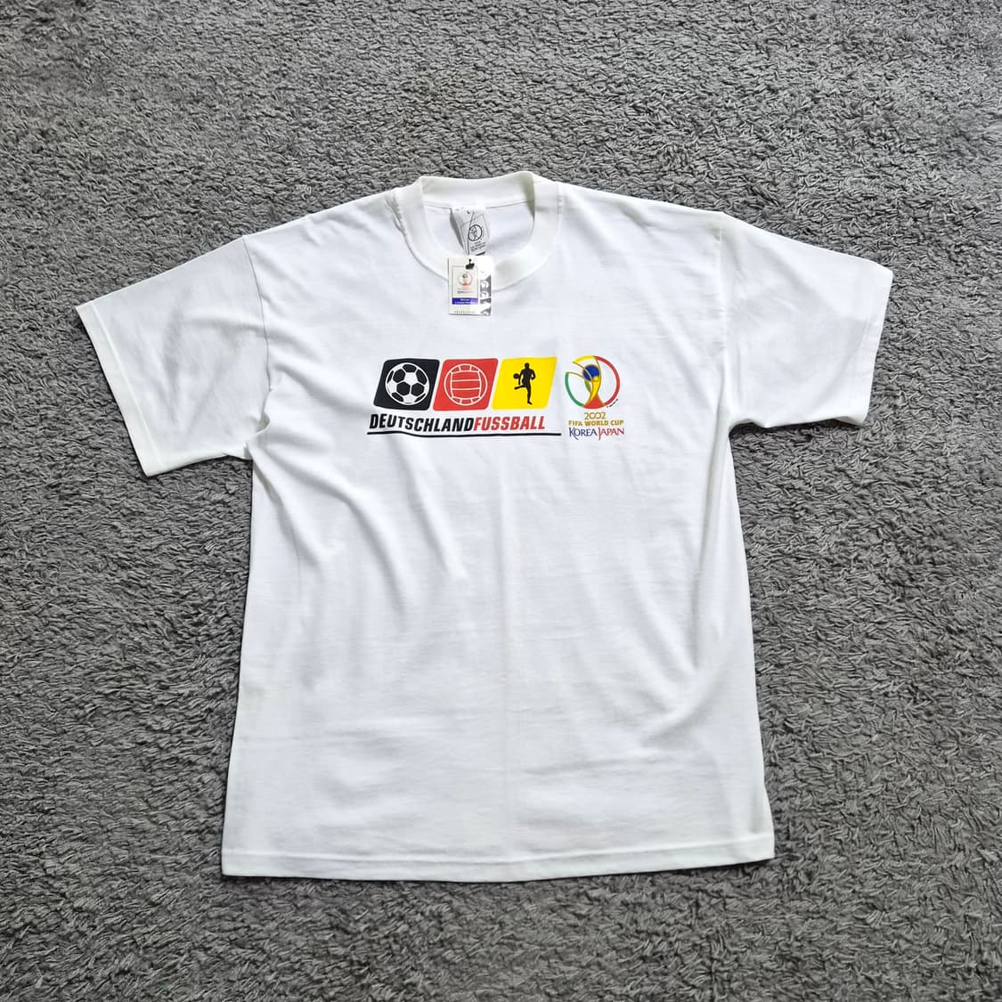 2002 월드컵 굿즈 반팔 티셔츠 L XL 100 105 아디다스 KT 상품이미지1