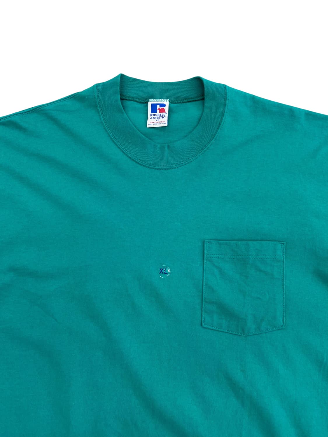 90's 러셀 블랭크 포켓 반팔티셔츠 상품이미지5
