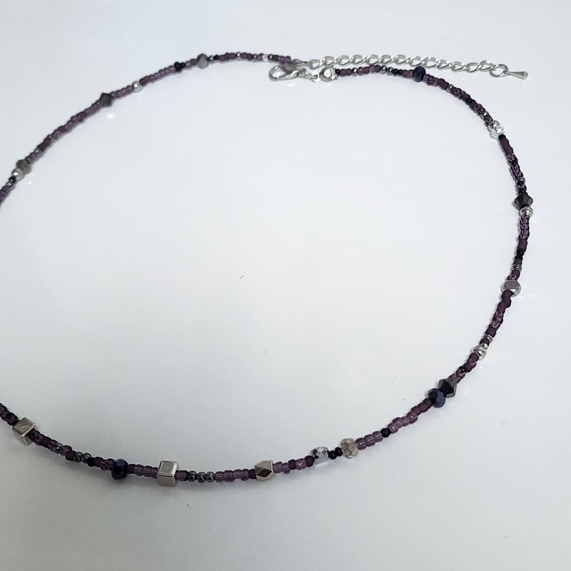 남자 보라 갤럭시 목걸이 상품이미지3