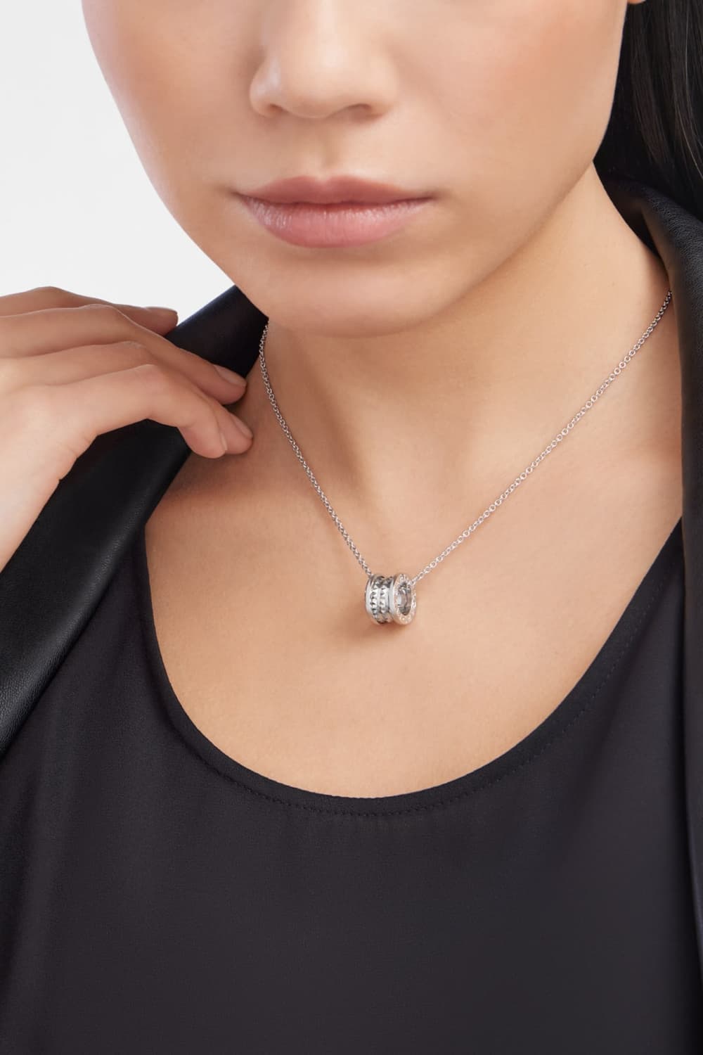 (새상품) 불가리 세이브더칠드런 실버 목걸이 상품이미지4