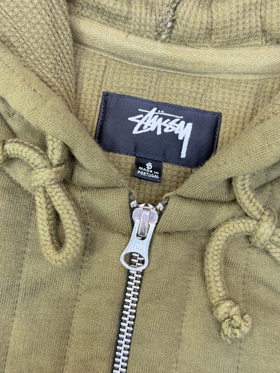 스투시 버티컬 퀼티드 후드 집업 상품이미지4