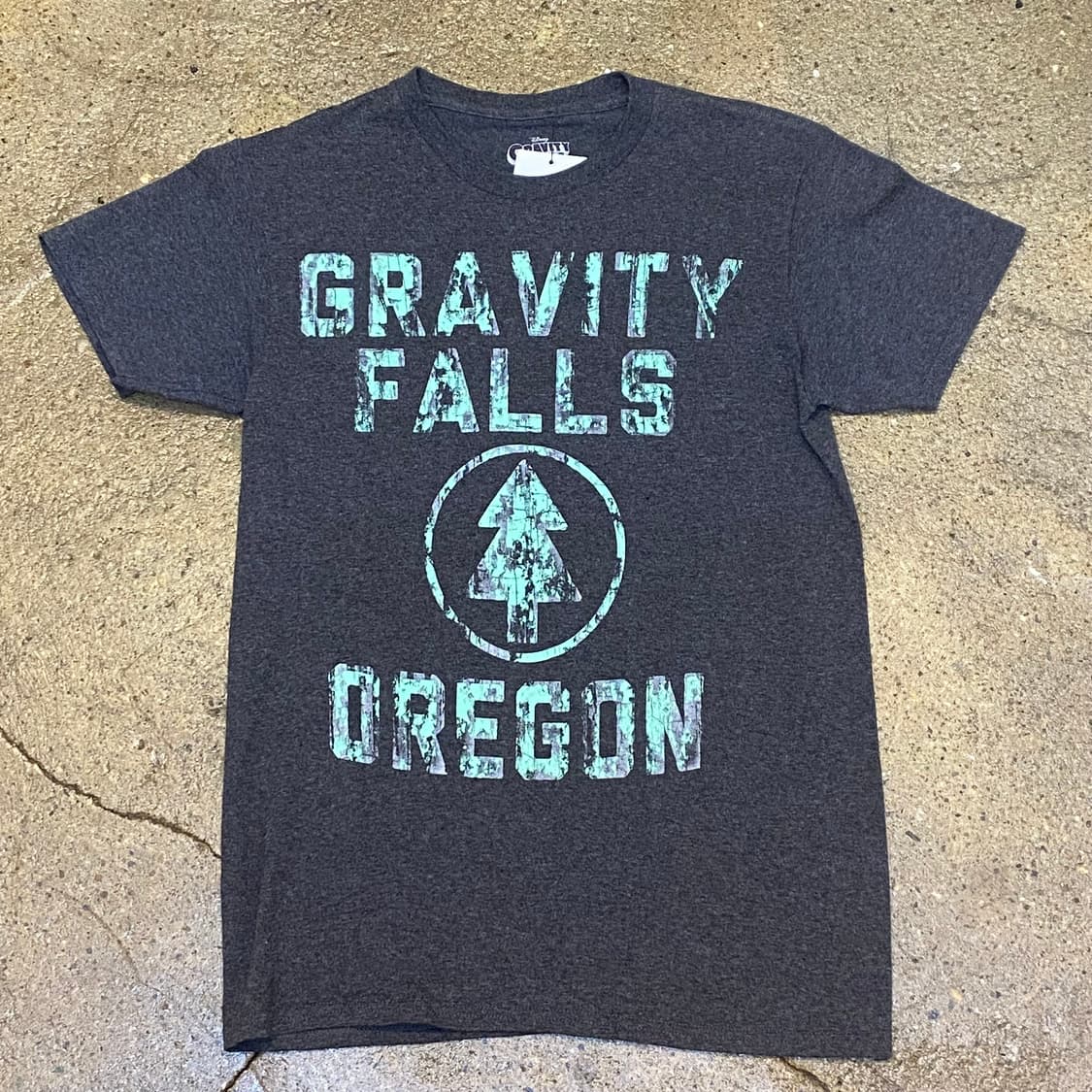 미국 빈티지 디즈니 그래비티폴즈 GRAVITY FALLS 락티셔츠 반팔티 상품이미지1