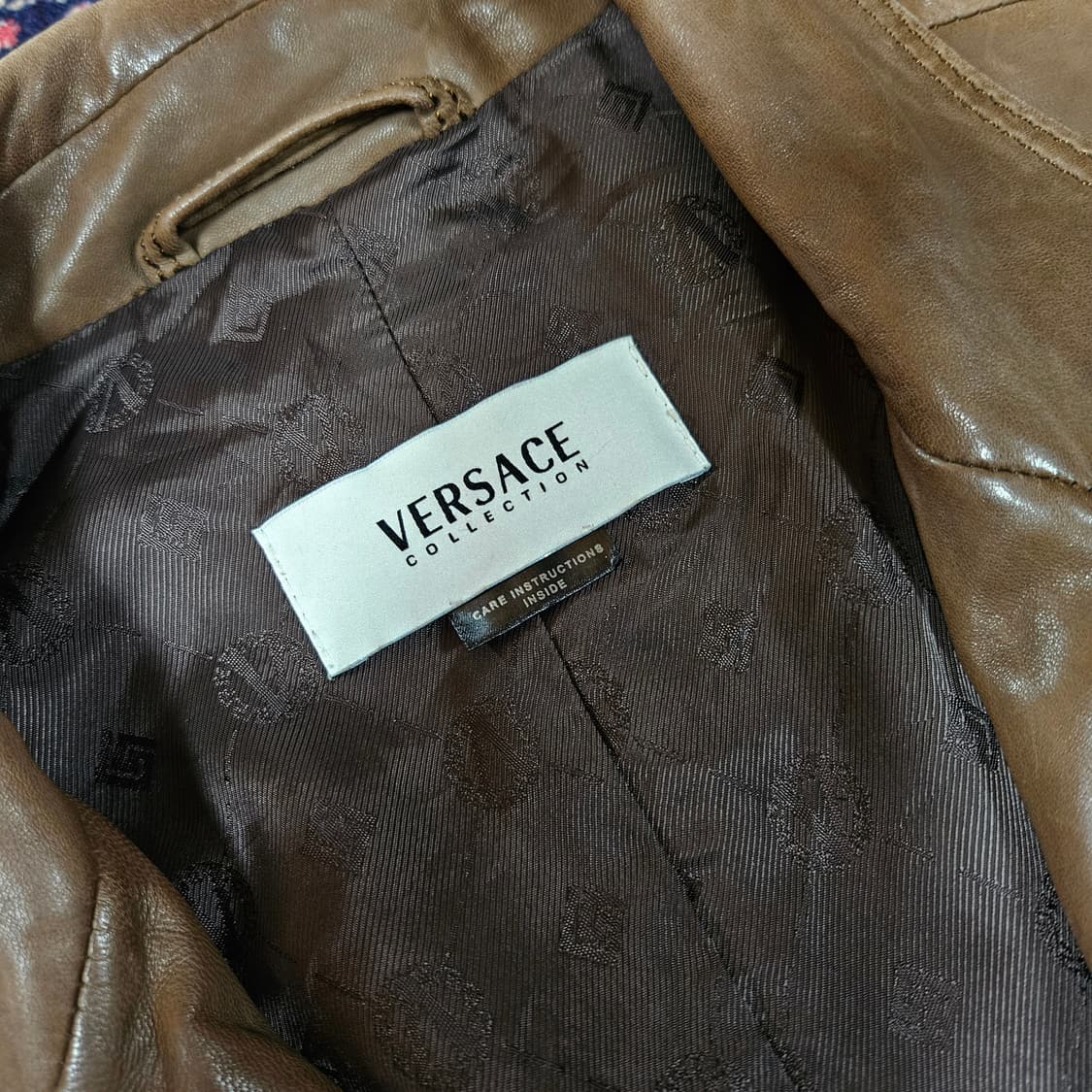 베르사체(VERSACE) 램스킨 클레식 노치드 라펠 카라넥 자켓 52 상품이미지8