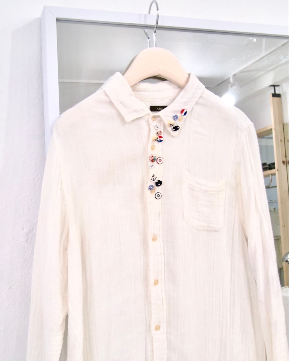 [Ciaopanic] button long shirts 상품이미지3