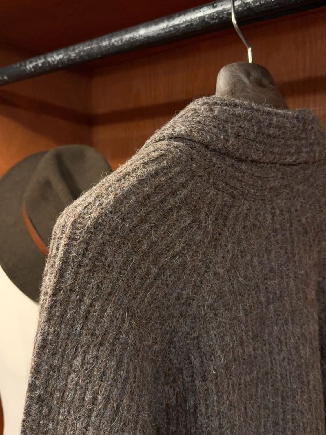  하이랜드2000 숄카라 가디건 상품이미지6