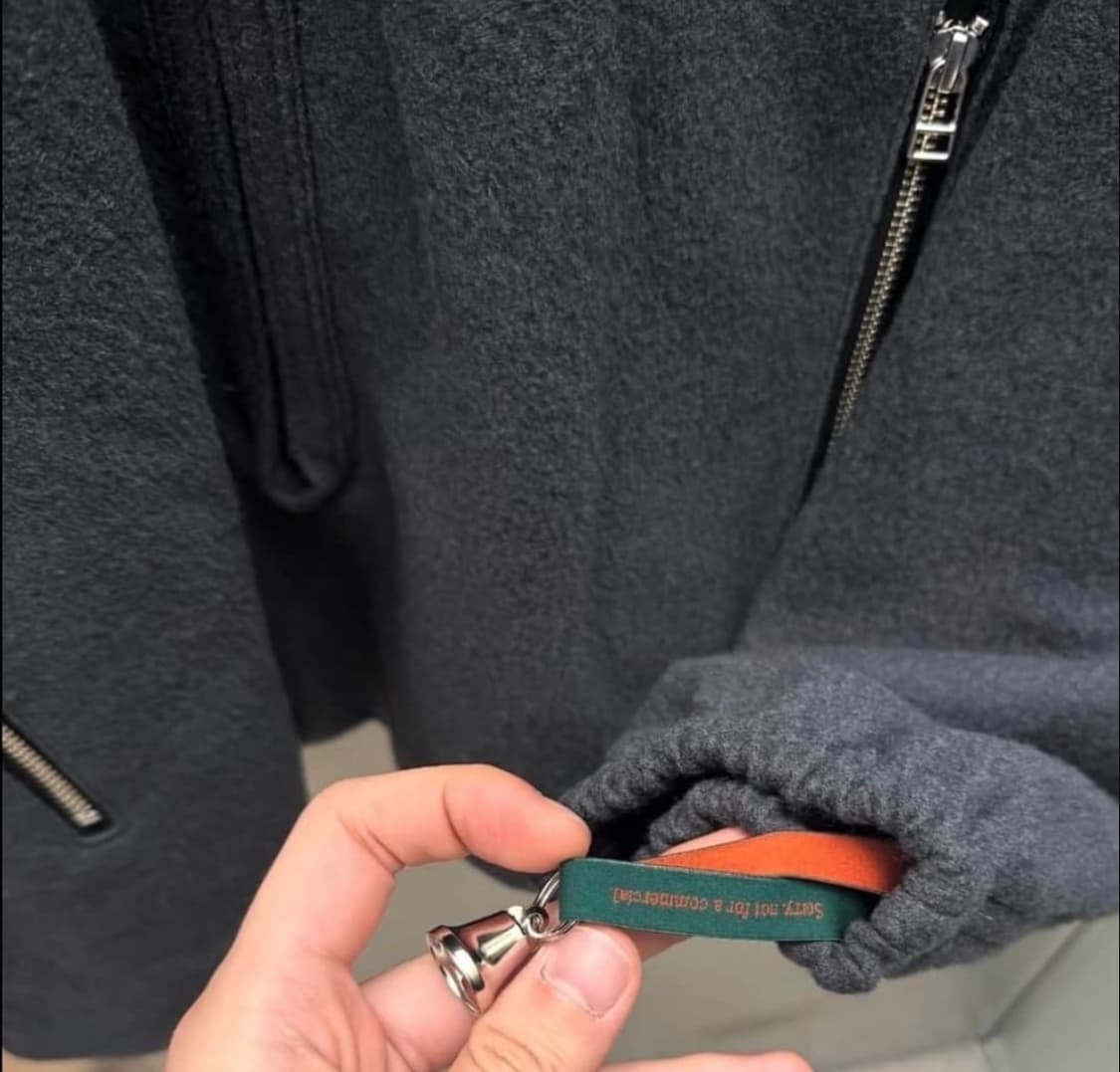 BED j.w FORD 반집업 벨 후리스 자켓 2사이즈 상품이미지7