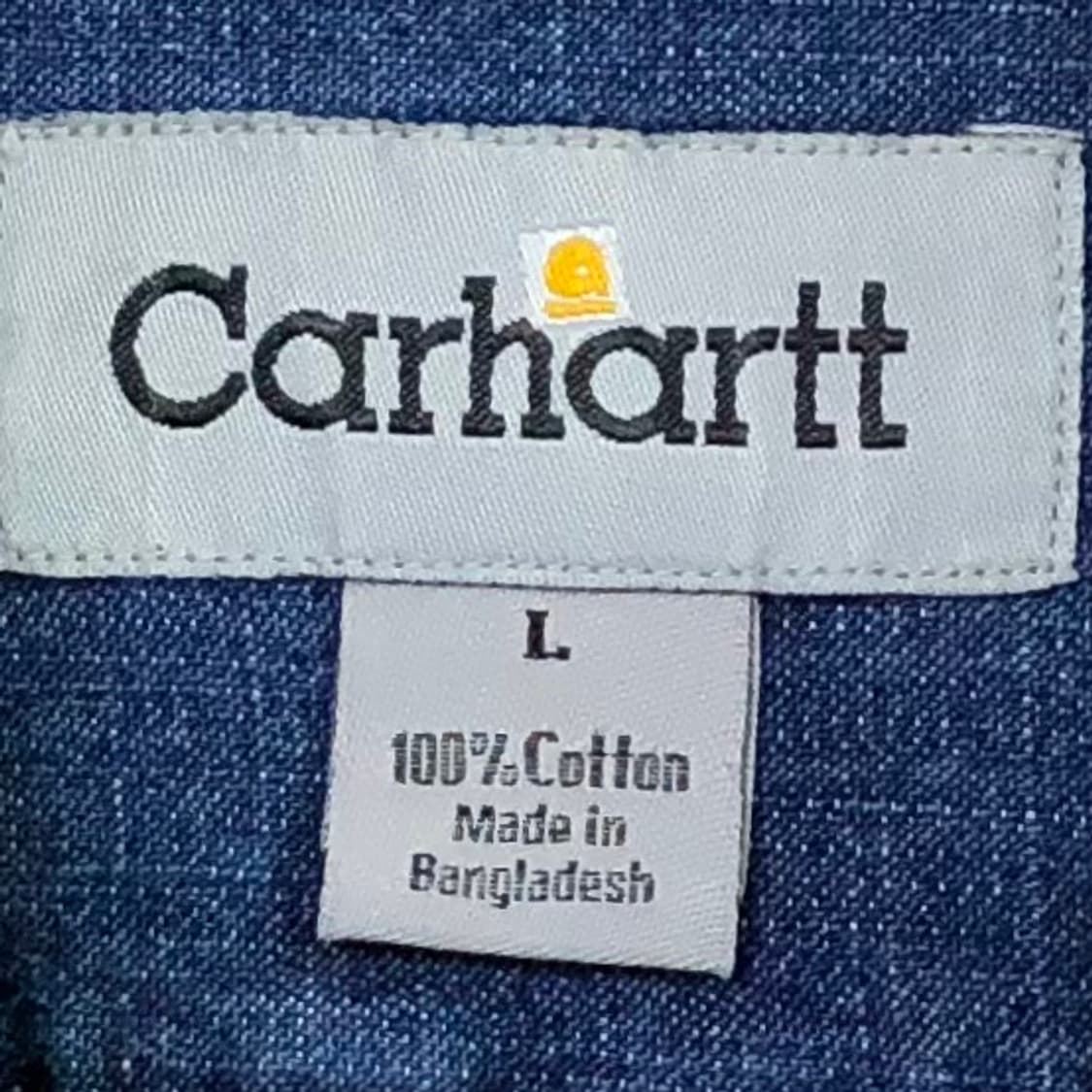 105 칼하트 데님 셔츠 상품이미지3