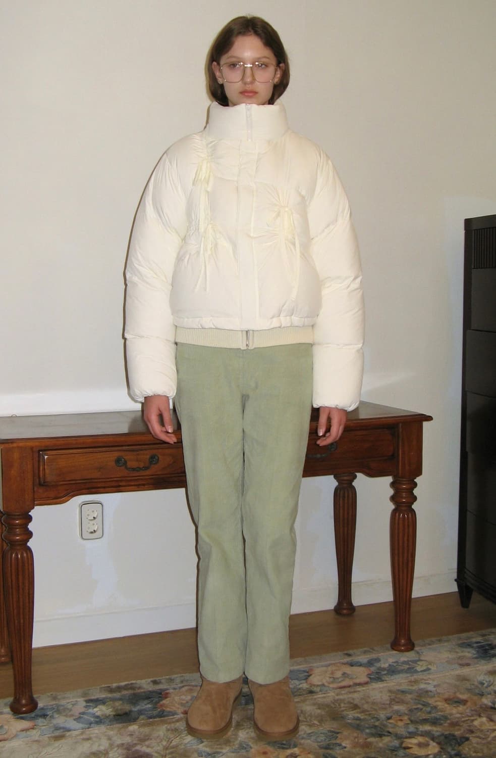 SINOON 리본디테일 푸퍼 자켓 / 패딩 상품이미지2