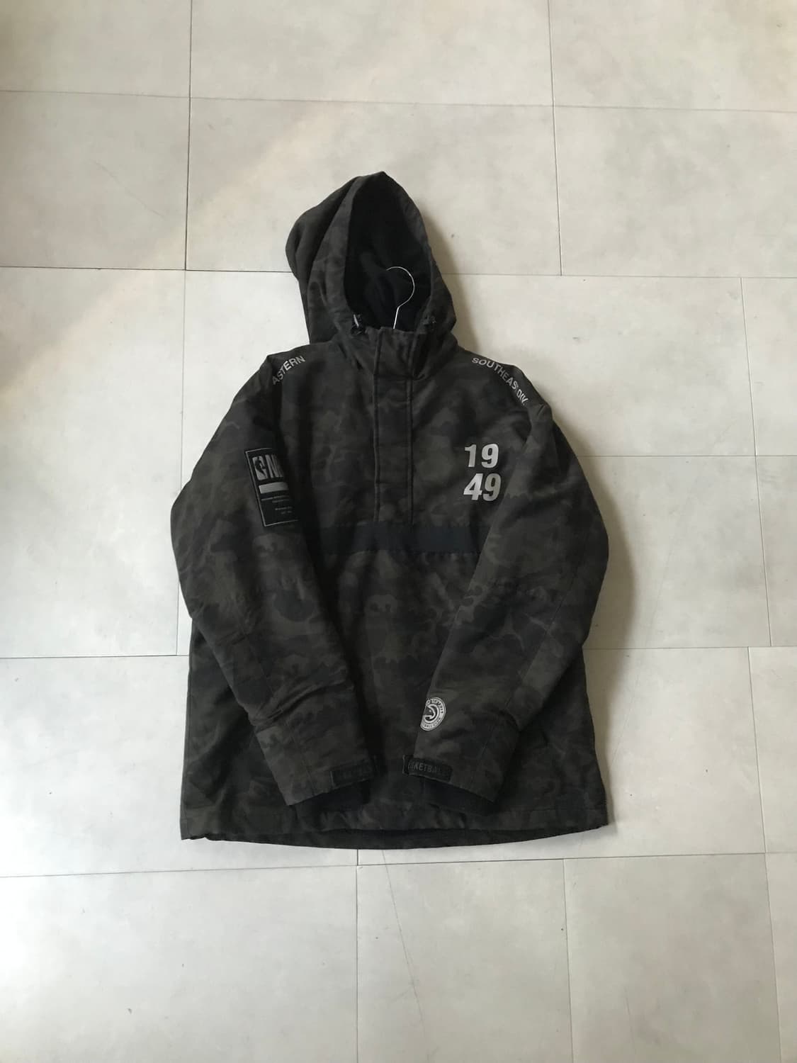 NBA 카모 패딩 반집업 상품이미지6