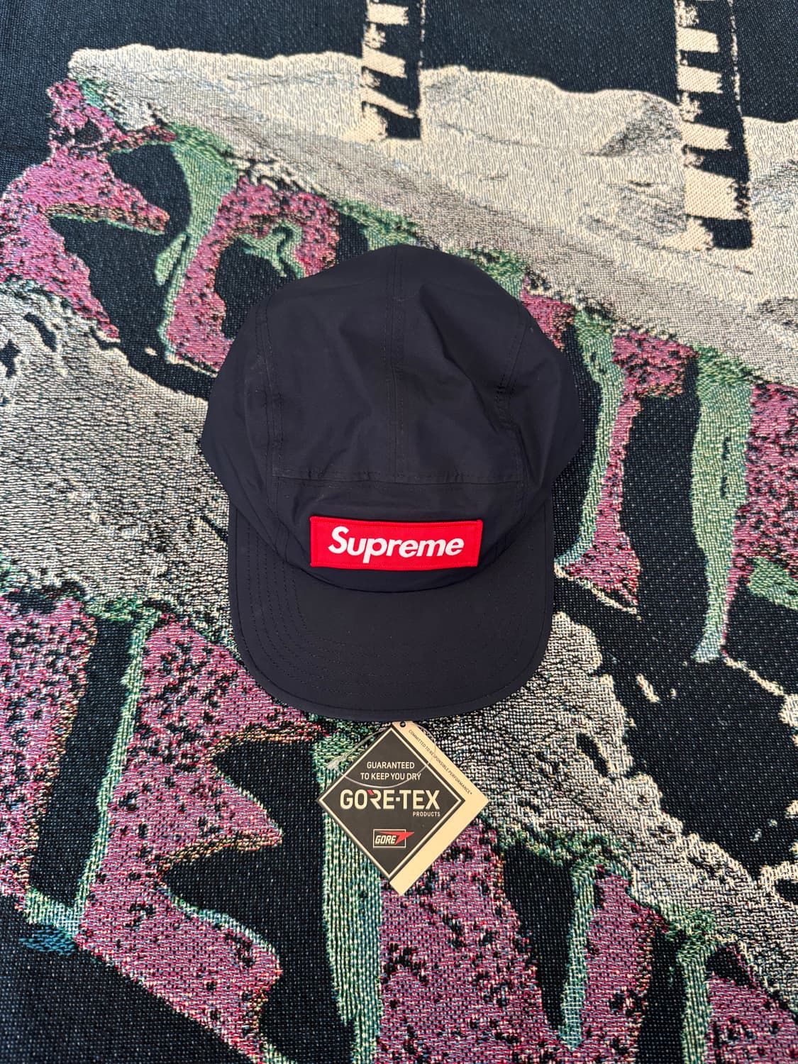 슈프림 고어텍스 캠프캡 네이비 상품이미지1