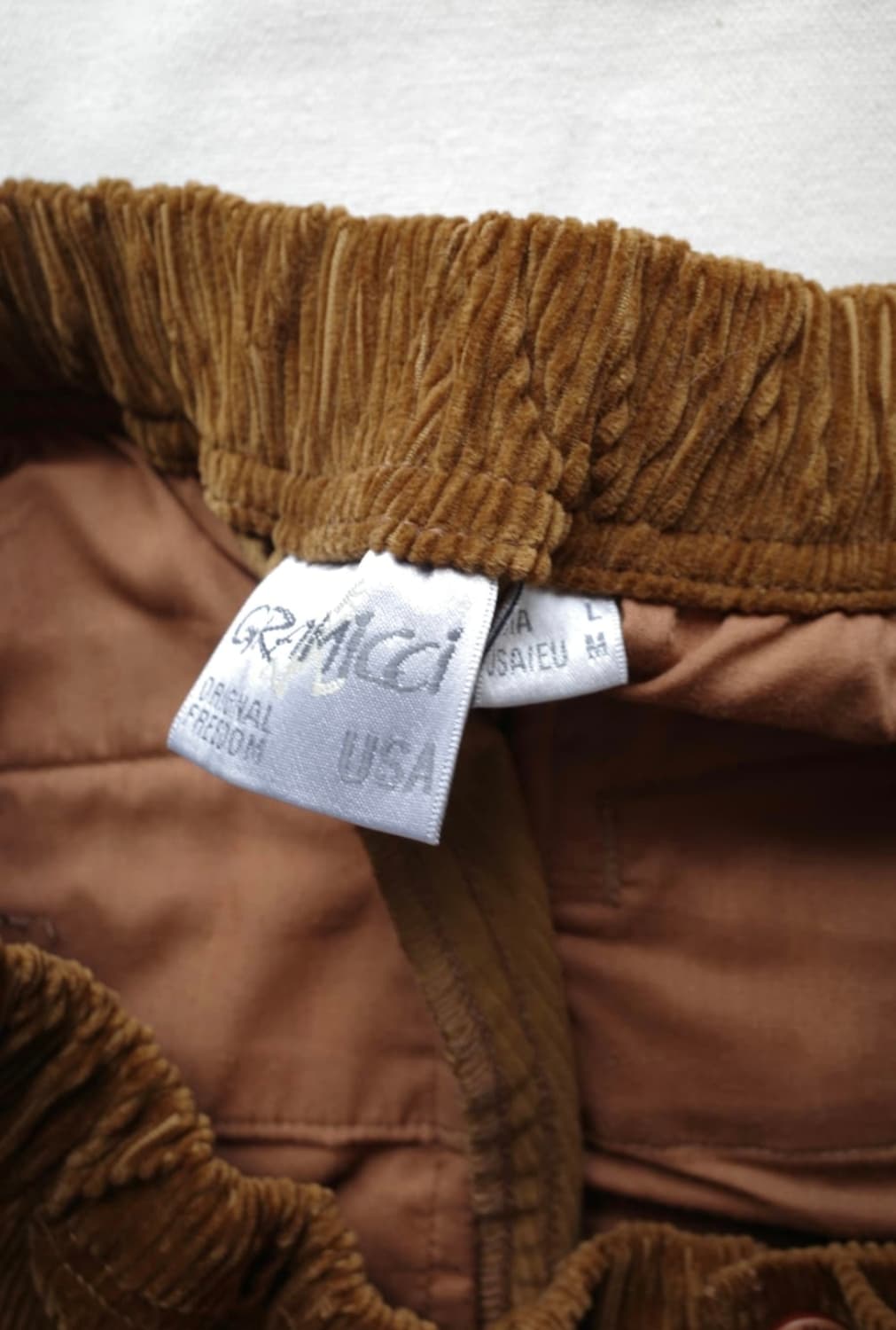 그라미치 코듀로이 팬츠  브라운 상품이미지6