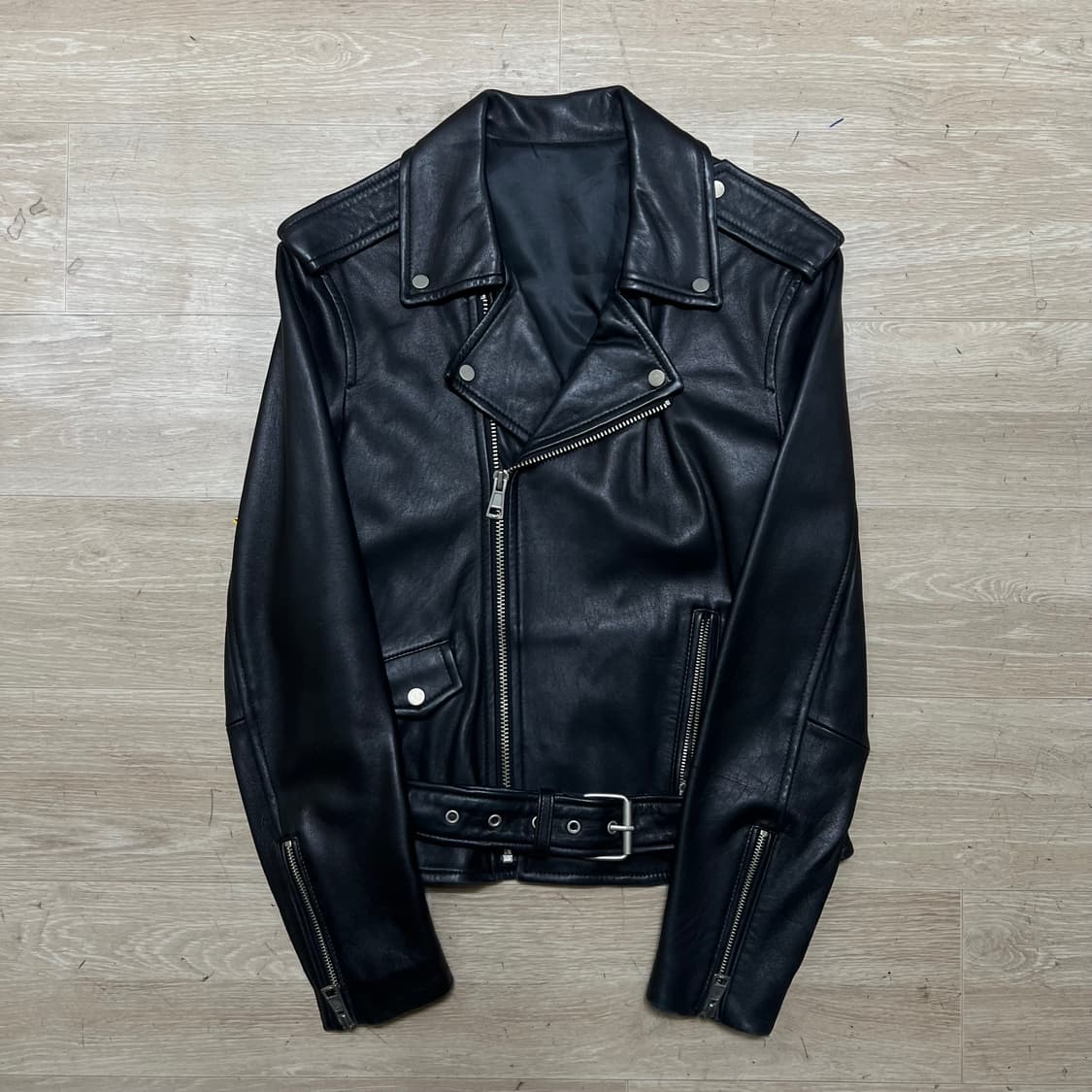 여성 램스킨 양가죽 자켓 [블랙] M/95 상품이미지1