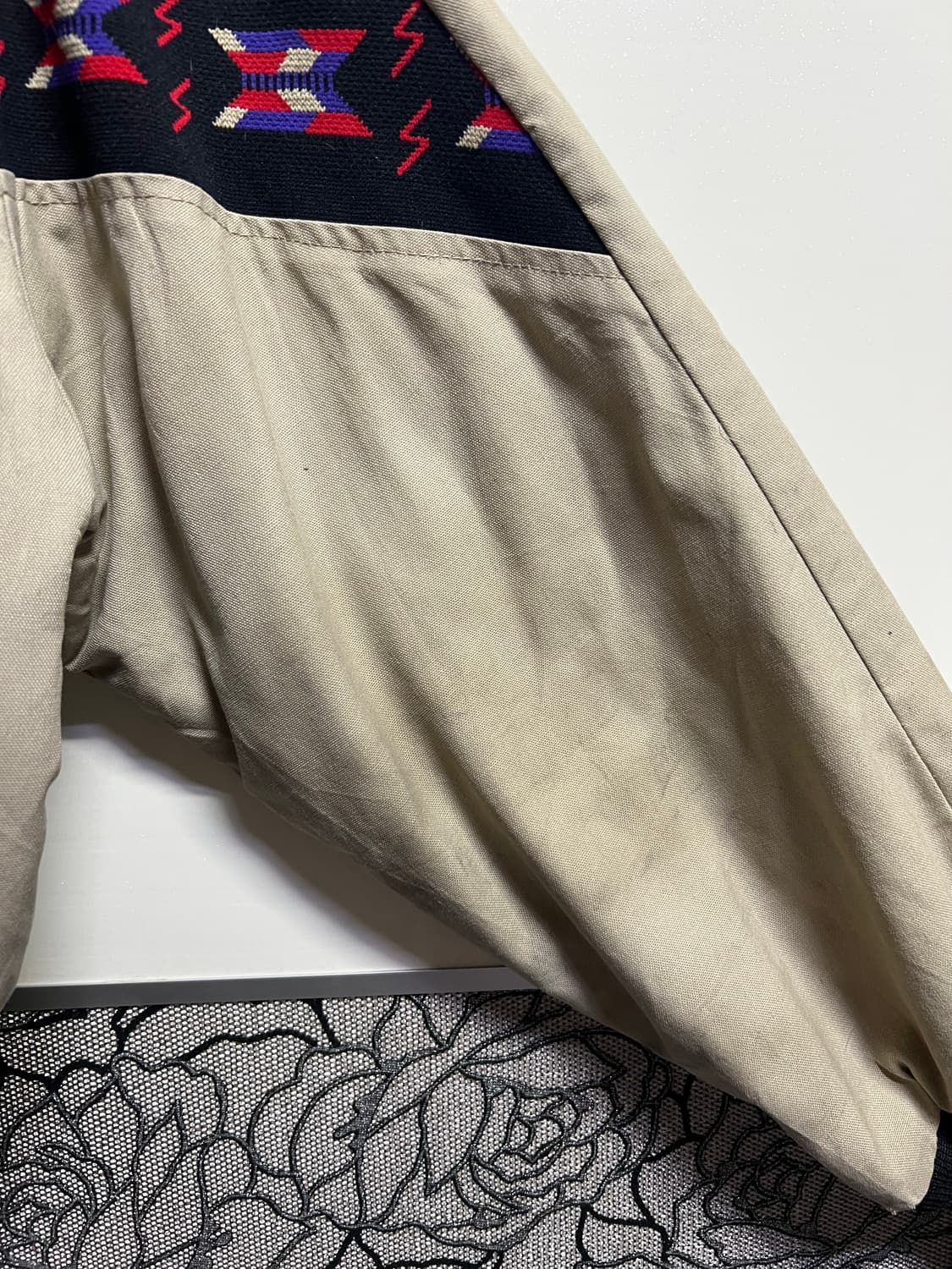 빈티지 80s 웨스턴 아즈텍 자켓 상품이미지3