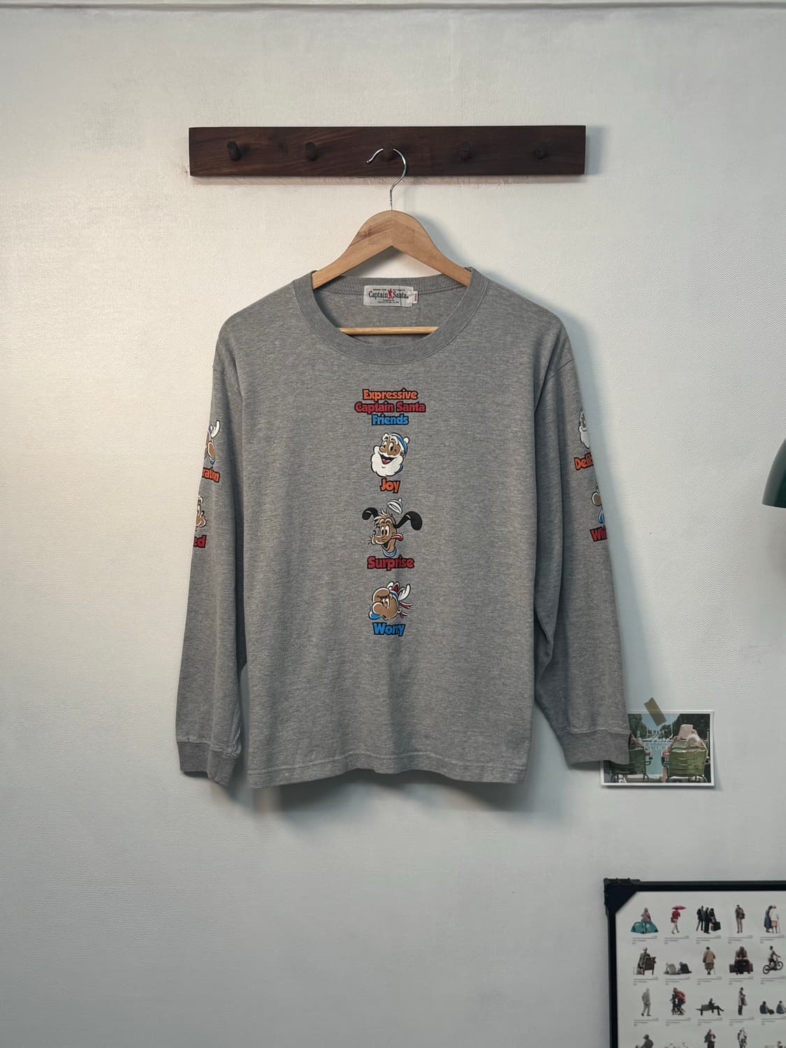 캡틴 산타 롱슬리브/T148 상품이미지1