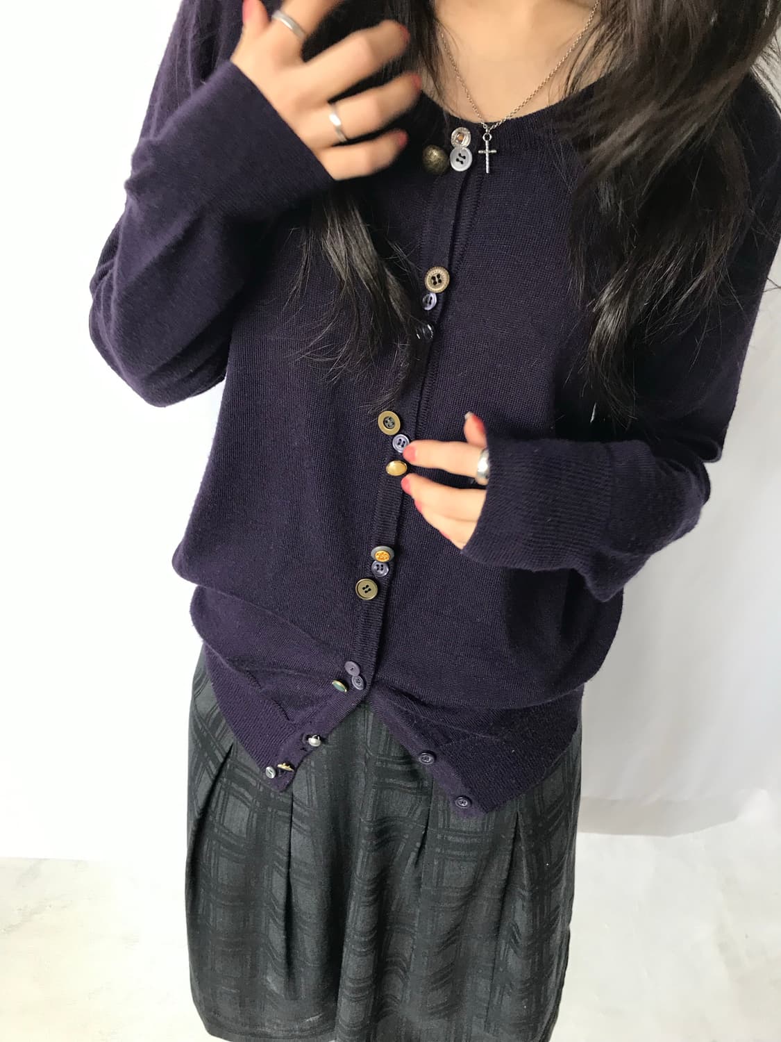 ⊹ A.V.V Standard  단추 컬렉션 가디건 상품이미지6
