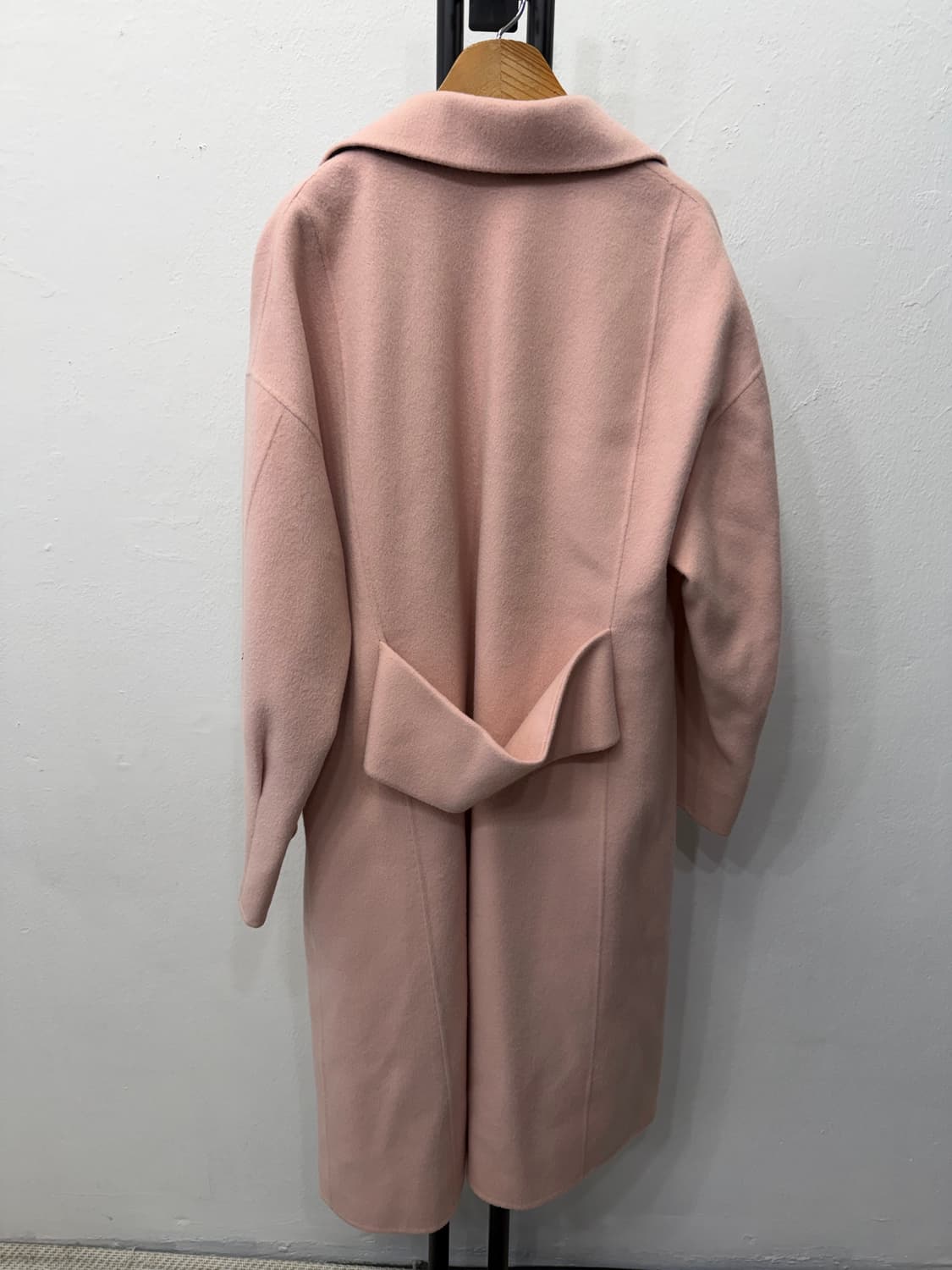 정품) TIME 타임 한섬 여성 핑크색 코트 82 상품이미지5