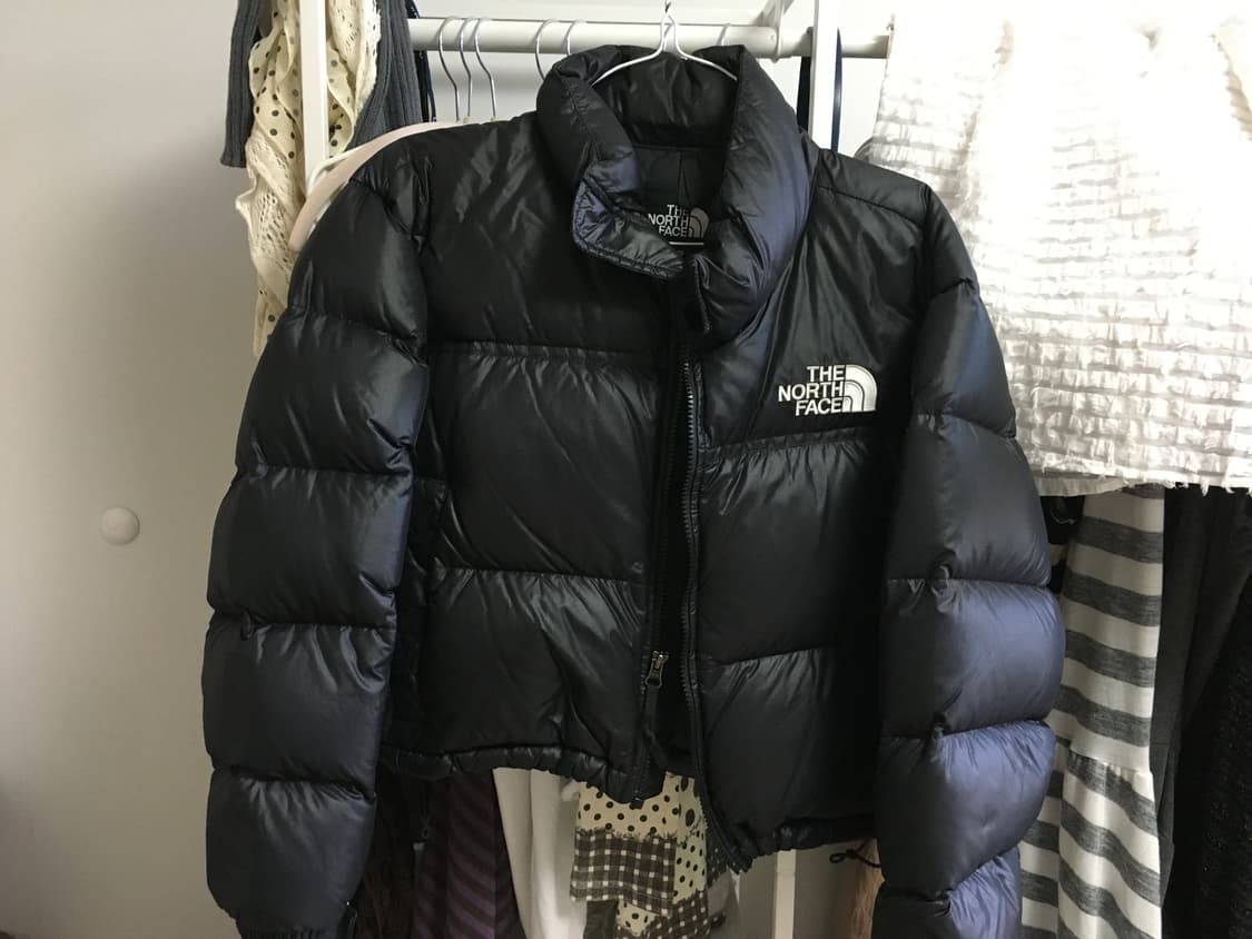 노스페이스 여성 크롭 패딩 상품이미지1