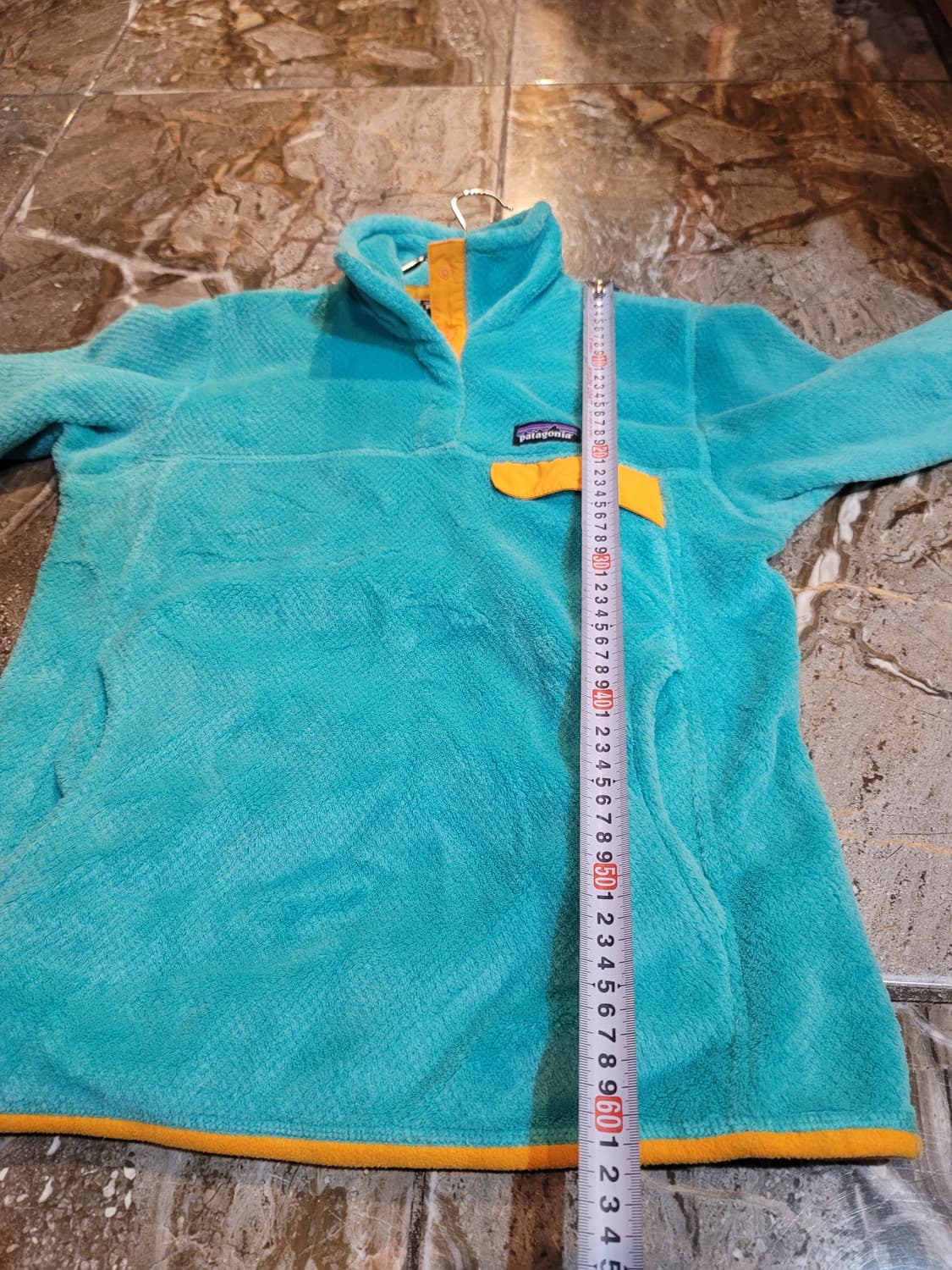 파타고니아 여성 플리스 풀오버 에메랄드  상품이미지6