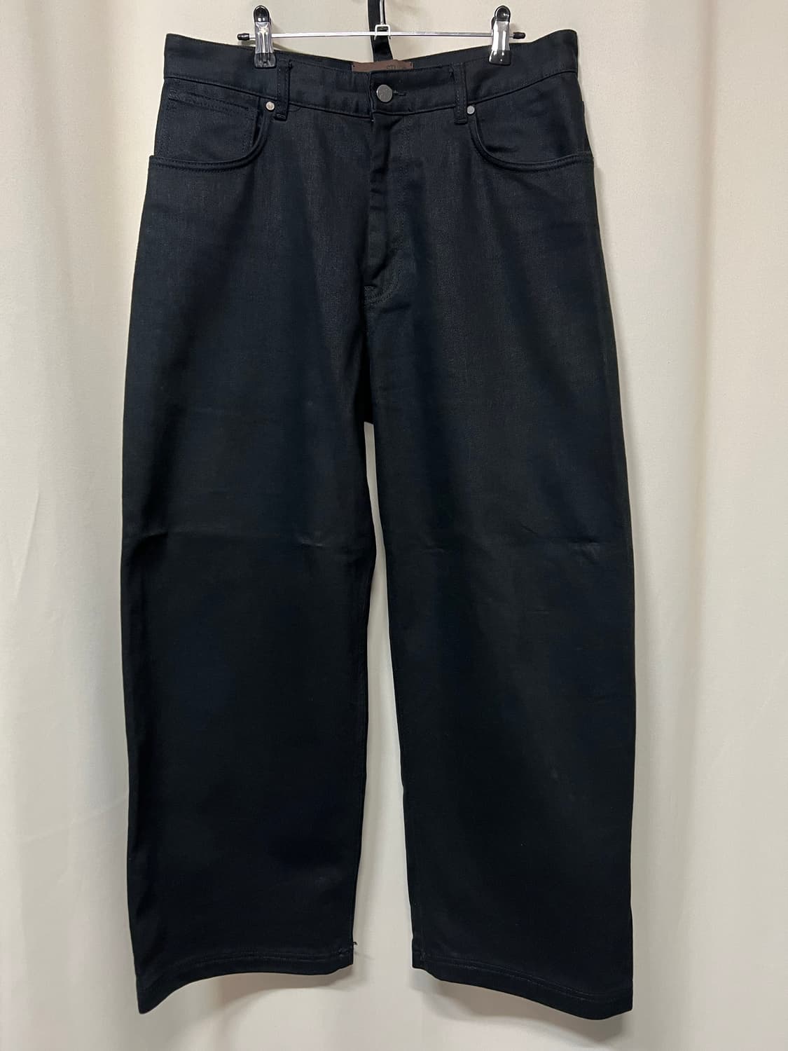 자라 x 스튜디오 니콜슨 벌룬 와이드 데님 팬츠 블랙 40 상품이미지2