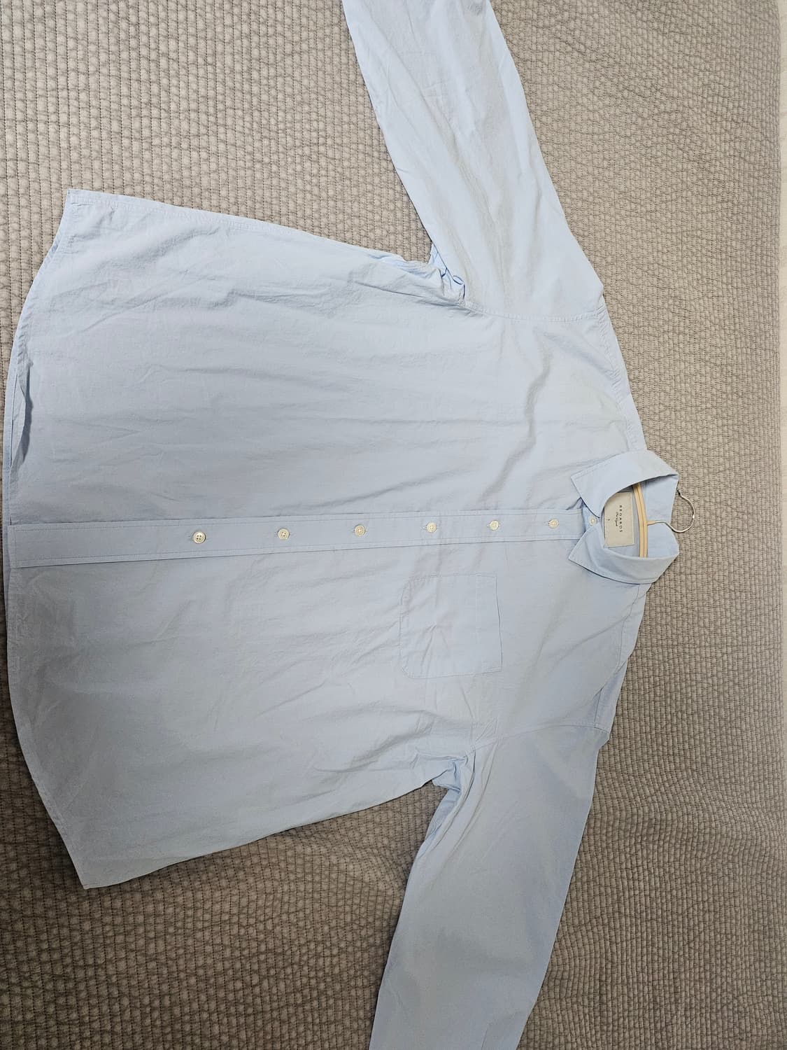 리가즈 루즈핏 타입라이터 셔츠 팝니다. 상품이미지2