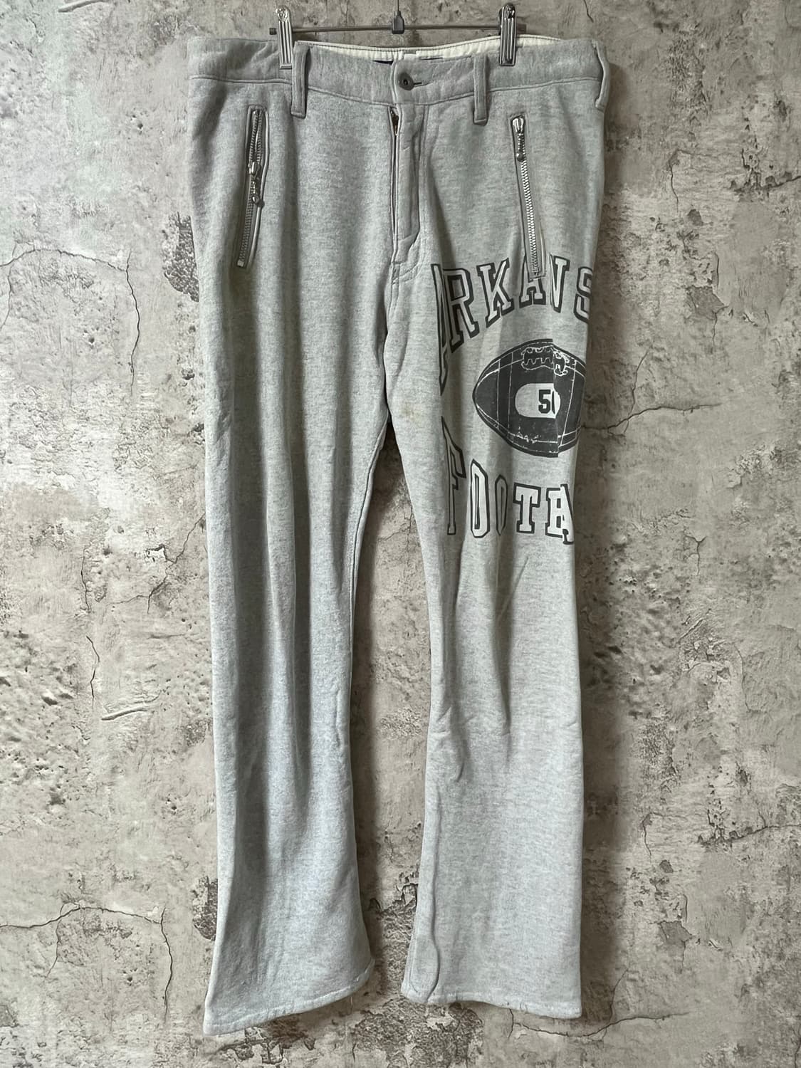 준야와타나베 x 꼼데가르송  2004년 플레어 스웨트 팬츠 상품이미지1