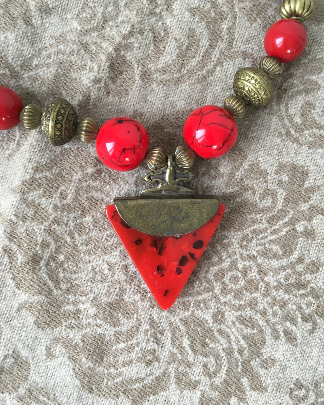 beads pendent necklace 상품이미지5