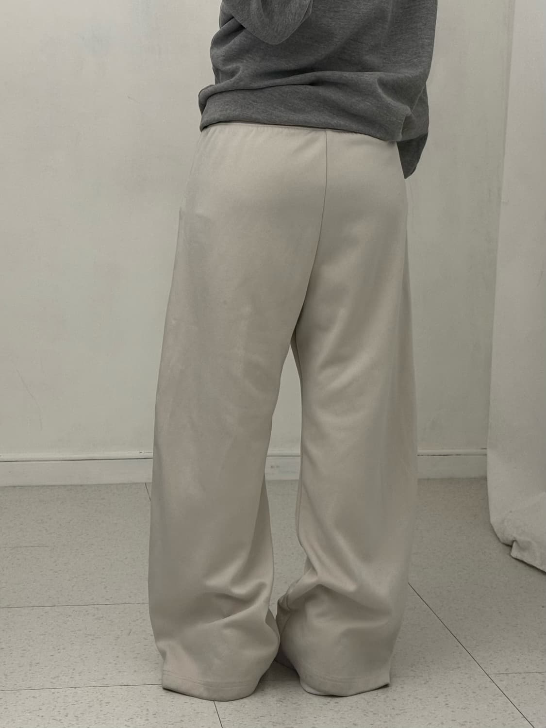 나이키 아이보리 와이드 팬츠 상품이미지4