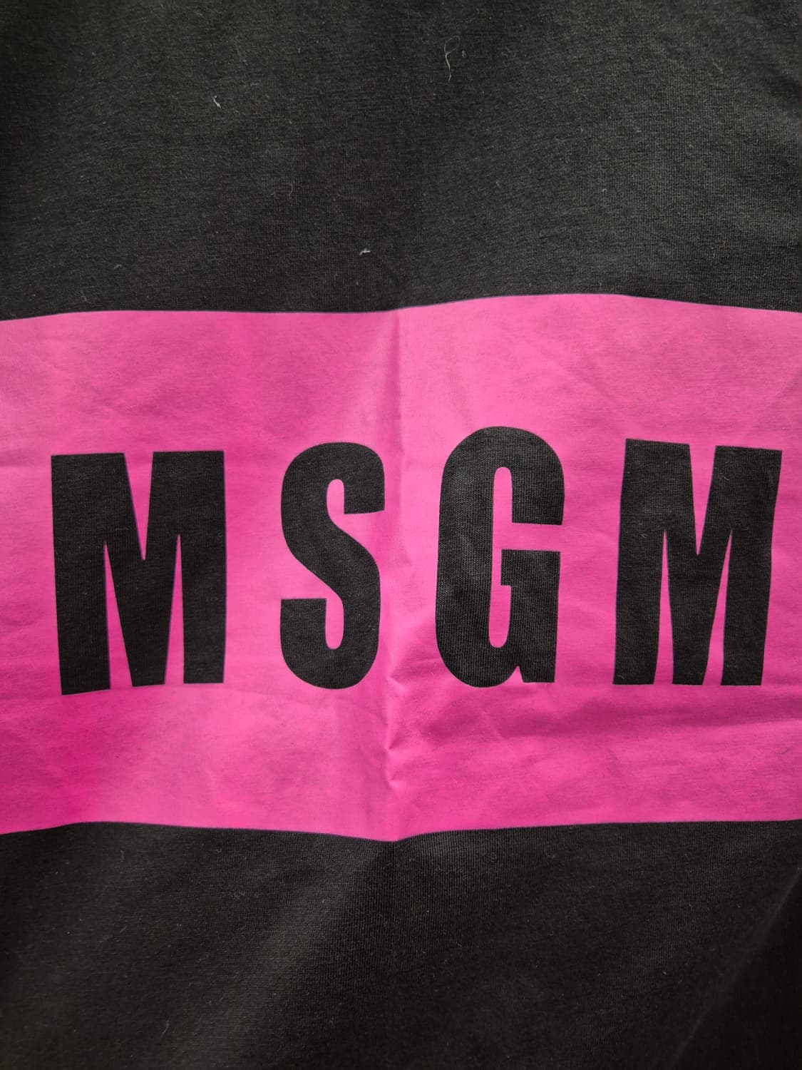 MSGM 반팔티 블랙 S 상품이미지4