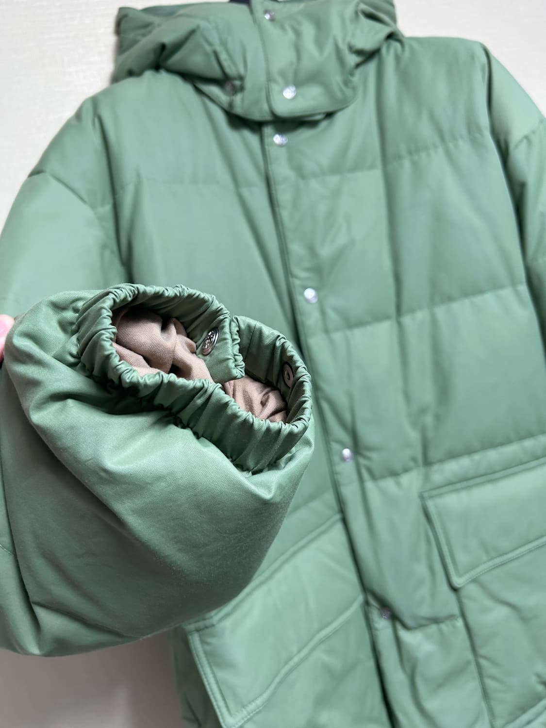 [XL] 카키스 nomad 다운 자켓 모스 상품이미지5