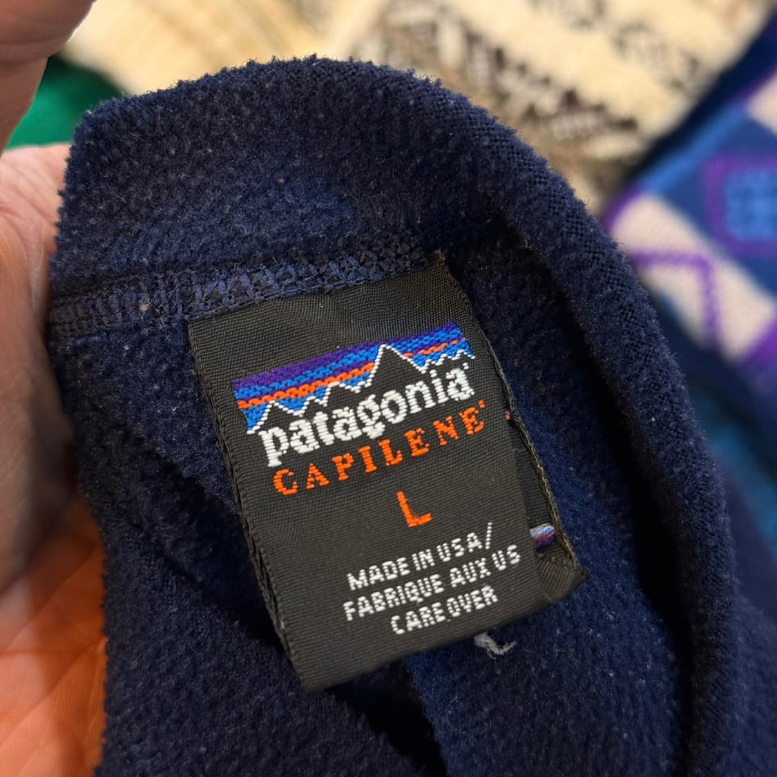 90S 파타고니아 캐플린 캐필린 플리스 헨리넥 L 상품이미지6