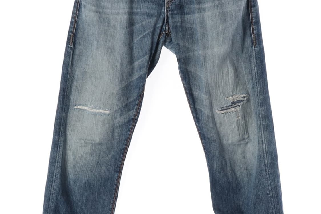 트루릴리전 빈티지 워싱 데미지 스티치 데님 34 상품이미지4