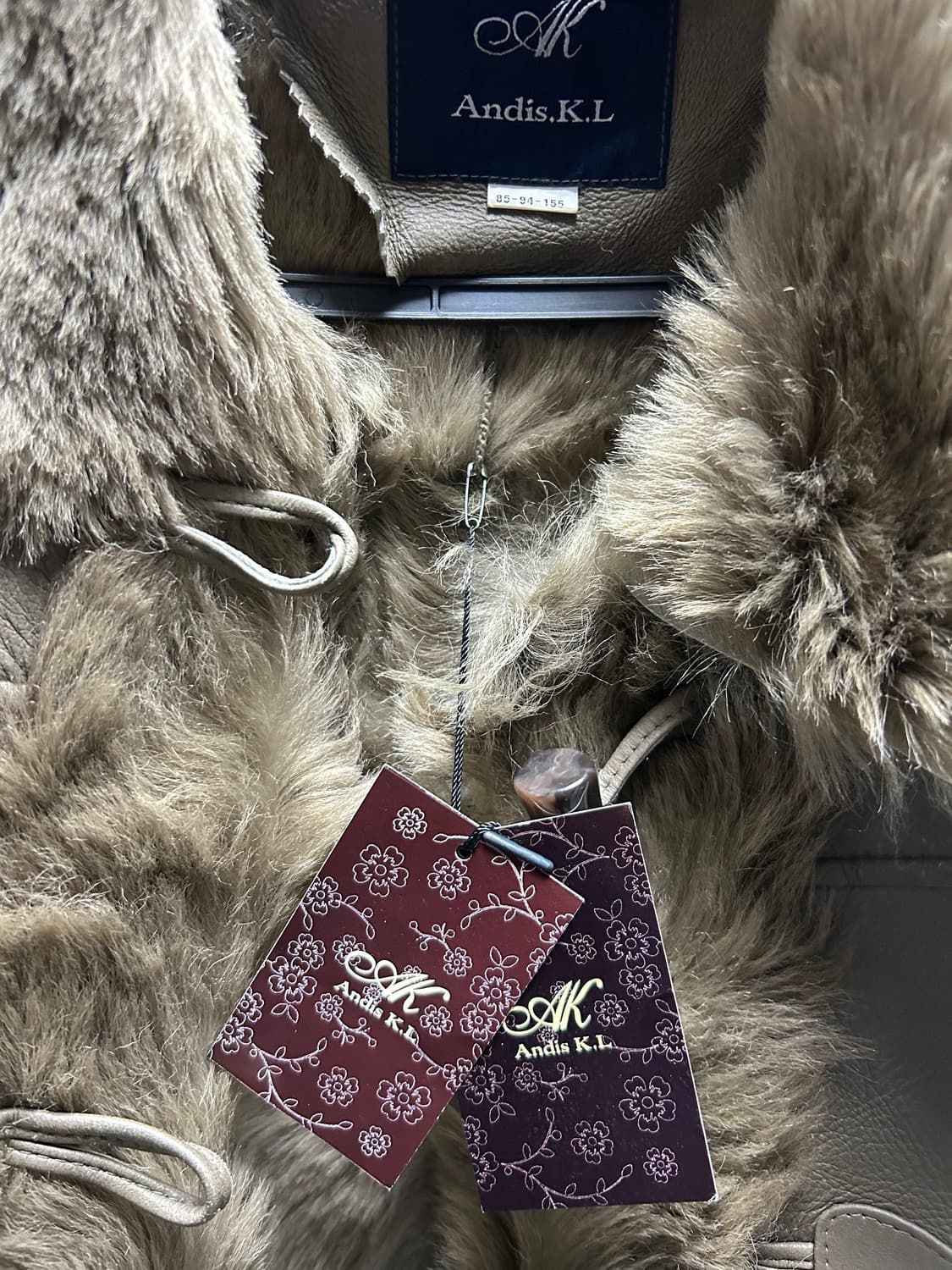 아케호무666 빈티지 가죽 무스탕 상품이미지5