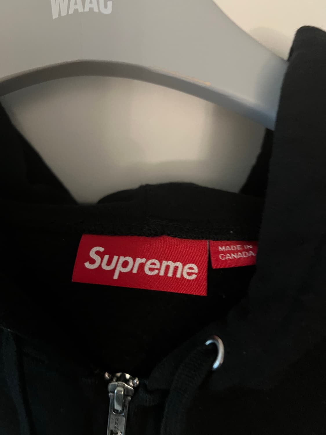 25ss 슈프림 스몰박스 후드집업 블랙 XXL 상품이미지6