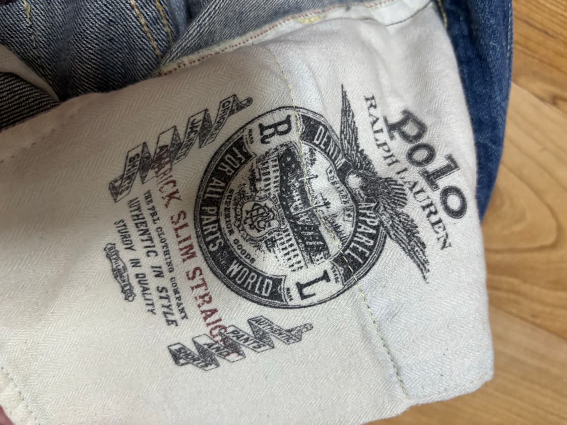 90s 폴로 랄프 로렌 빈티지 데님진 상품이미지4