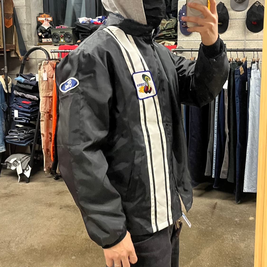 90s Ford 쉘비 코브라 레이싱 자켓 (105) 상품이미지7